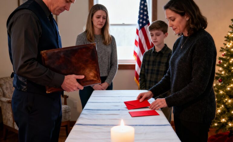 On christmas my brother—the one who constantly expected free babysitting—sat down with his planner and announced, “you’ll watch the kids for a week while we cruise.” i said no. the following day they showed up with luggage, but when they saw the note, their faces turned pale. the real surprise was…