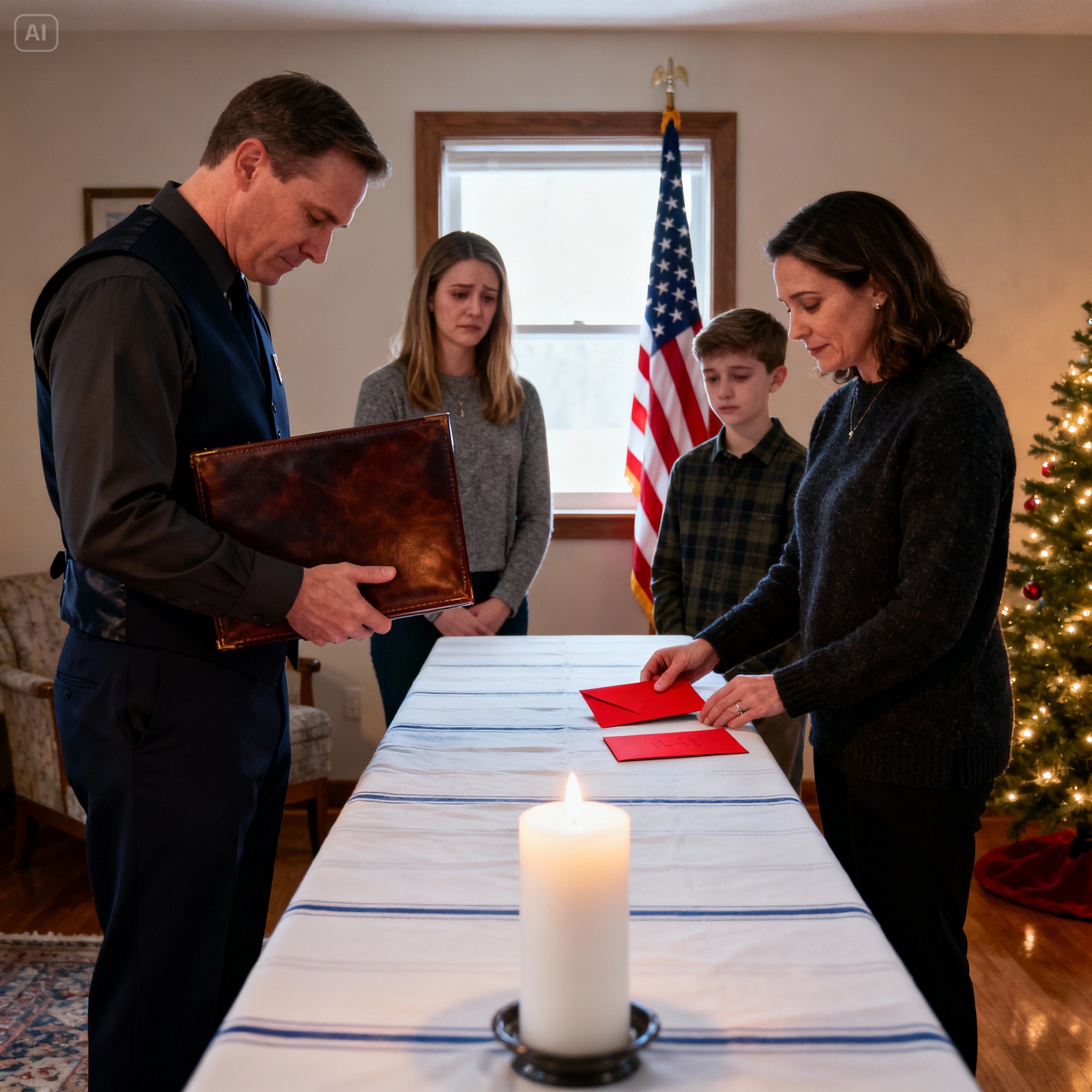 On christmas my brother—the one who constantly expected free babysitting—sat down with his planner and announced, “you’ll watch the kids for a week while we cruise.” i said no. the following day they showed up with luggage, but when they saw the note, their faces turned pale. the real surprise was…