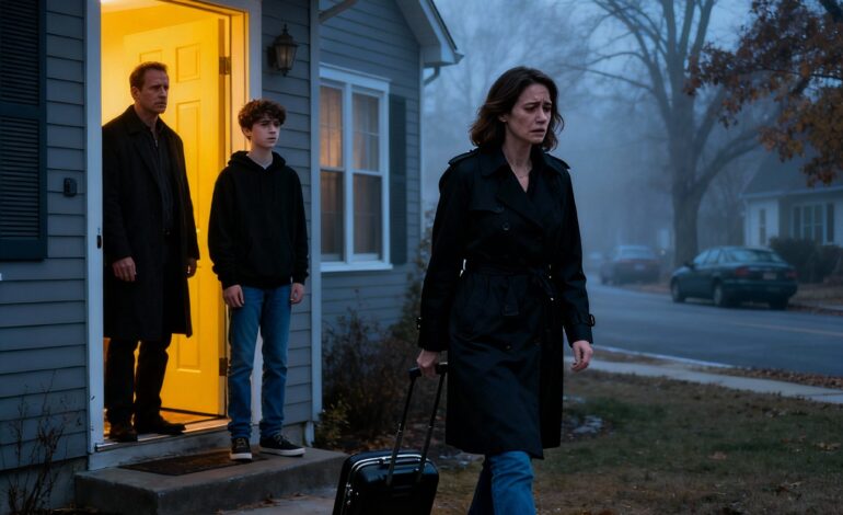 “Go clean the bathroom,” my son told me again for the third time at family dinner, i said nothing, returned to my room, and later that night i packed my bags and walked out with a 30 million dollar lottery ticket he never knew i had…