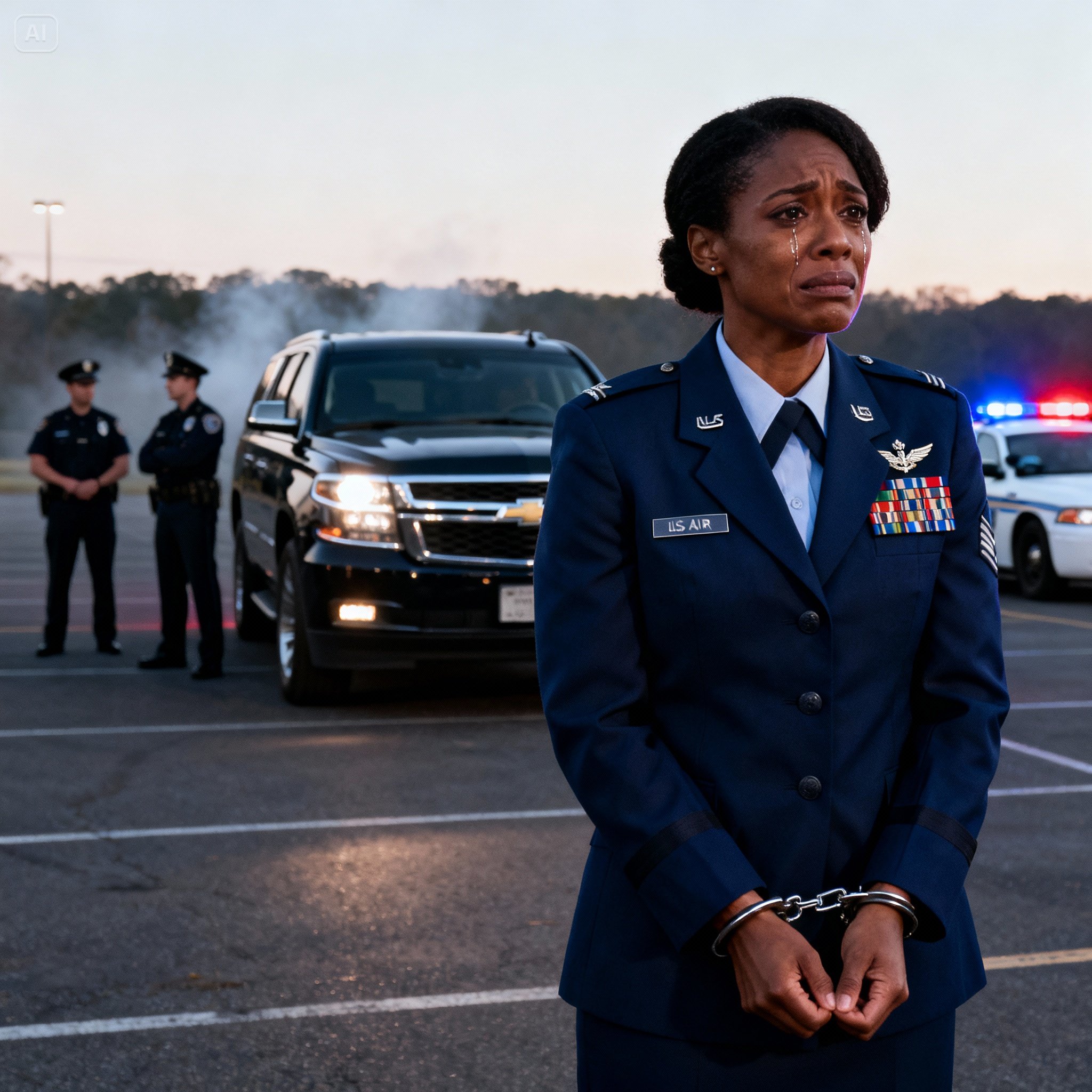“Who are you going to call a black? nobody is going to take a slave like you seriously. go back to africa, where you belong,” sergeant cole barked… at 7:12 a.m., general regina m. cal felt alarm the second the patrol car swerved ahead of her suv, blocking the only exit of the silent suburban gas station. the morning light hadn’t cleared the roofs yet when two officers climbed out, carrying the kind of swagger that warned of danger….