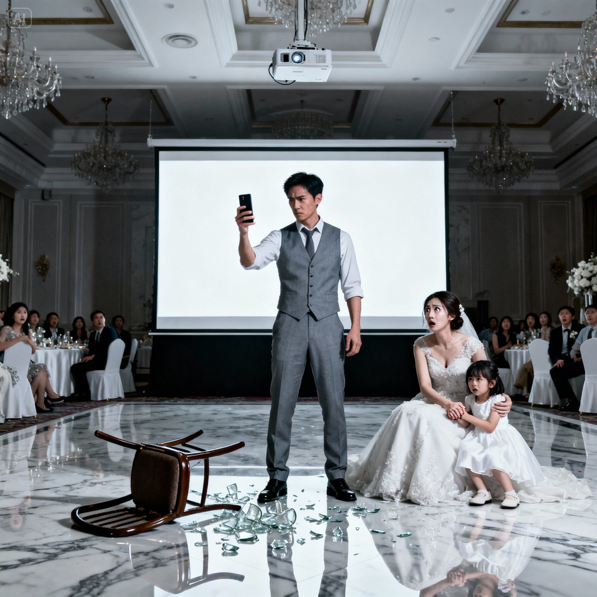 At my sister’s wedding, she tried to humiliate me in front of everyone, saying, “this is my widowed sister, a cheap single mom.” my mother added with a laugh, “anyone interested in taking her home?” the guests burst into loud laughter. then the groom stood, took my daughter’s hand, and said, “i’ll take them.” what happened next was…