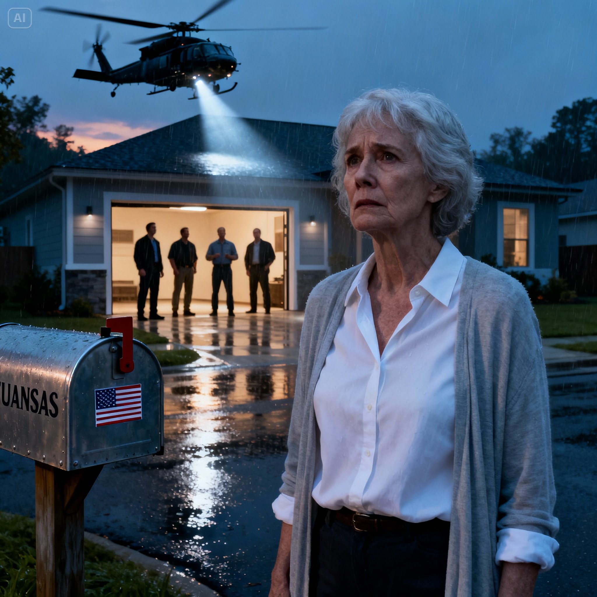 After my farm was completely destroyed by fire, i had no choice but to seek refuge at my daughter’s home, yet she barely opened the door, looked at my dusty shoes, and apologized that there was no room and that the new persian rug might be ruined, so brokenhearted and unsure what to do i called the boy i once helped raise, now rich and powerful, and the sound of his helicopter landing turned my life around…