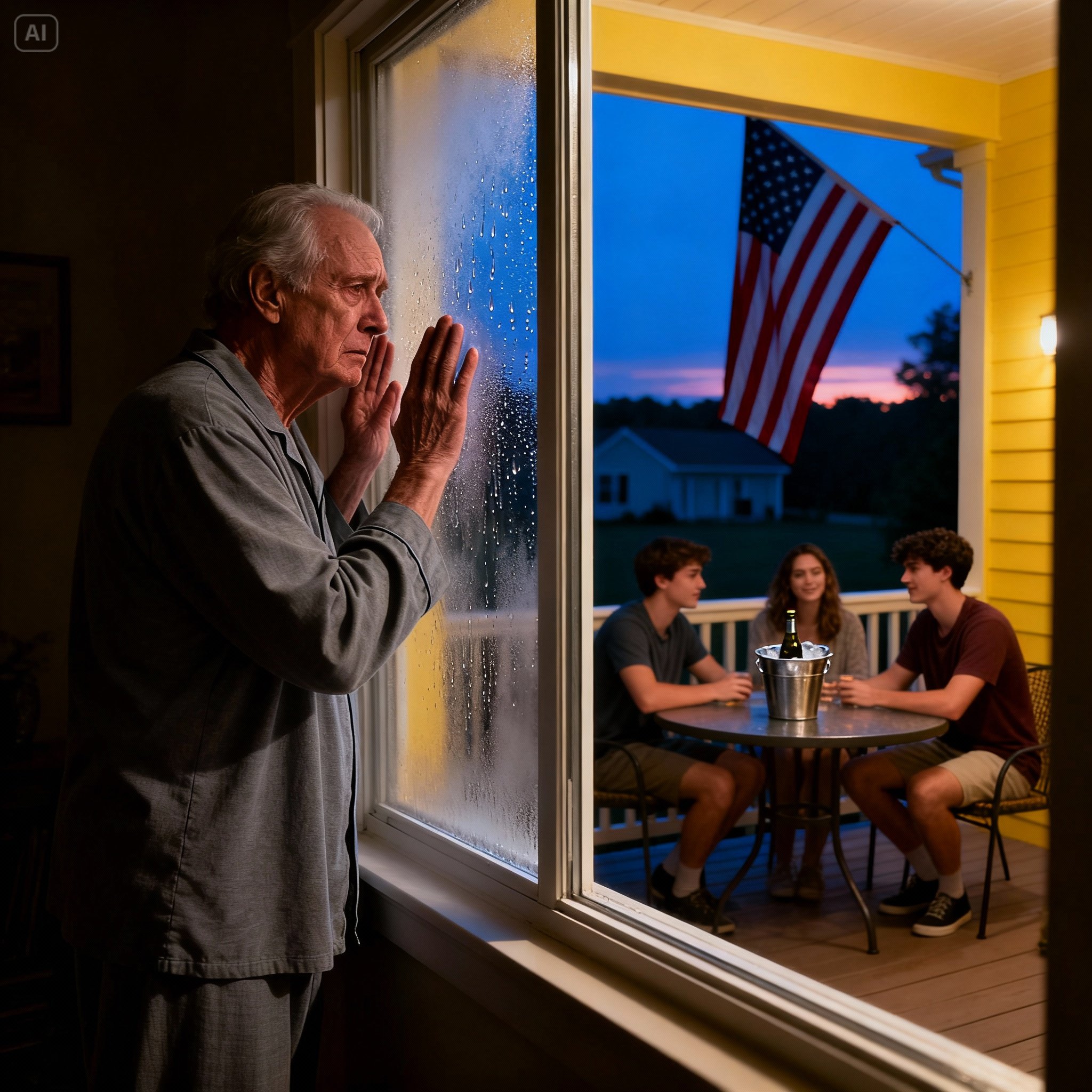 I felt something was wrong with my house, so i faked a vacation to see what would happen. from a distance, my old neighbor held my hand and said, “at midnight, you will see and understand everything.” and when midnight came, what my son did inside the house shocked me…