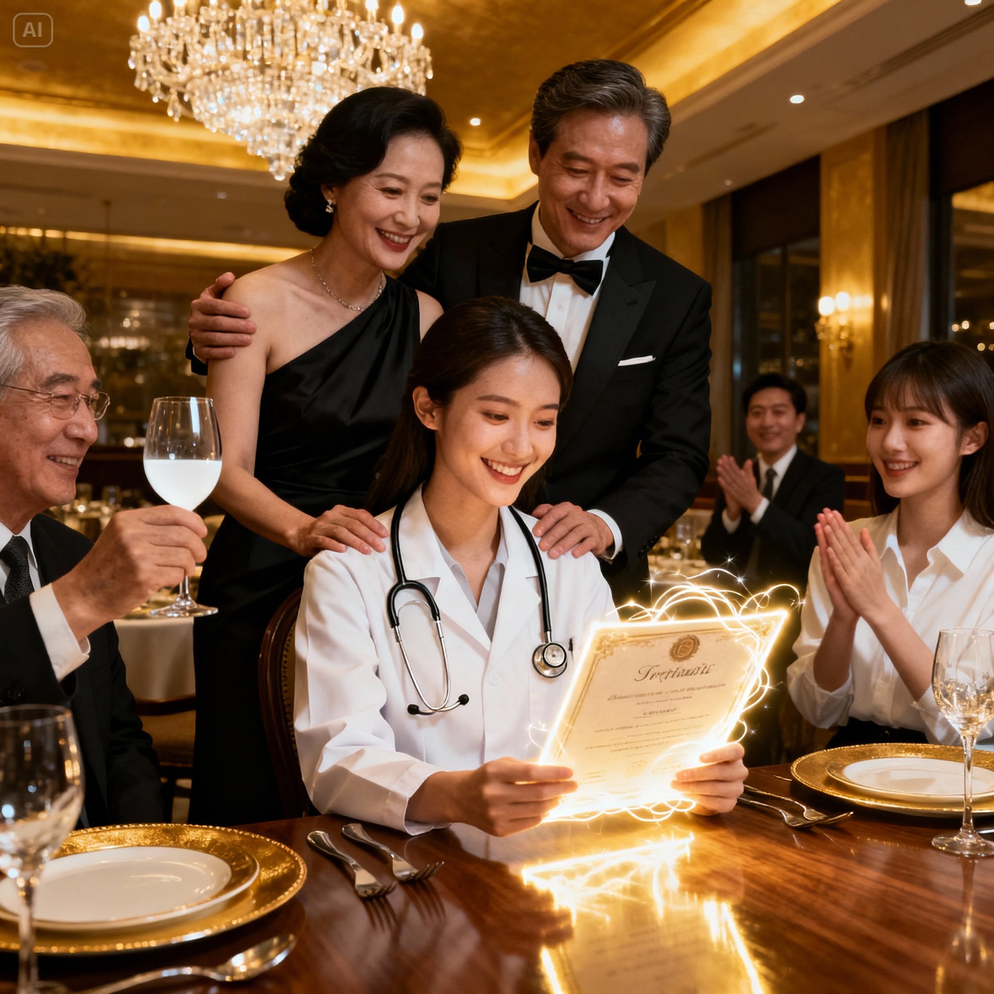 My twin sister chloe and i graduated from medical school with the same massive debt, yet at dinner our parents paid off hers in full, and when i mentioned my loans my mother dismissed me by saying she earned it more, so i accepted that it was time to be realistic, knowing they had no clue about the trust fund i inherited or the five million dollars i was preparing to donate myself…