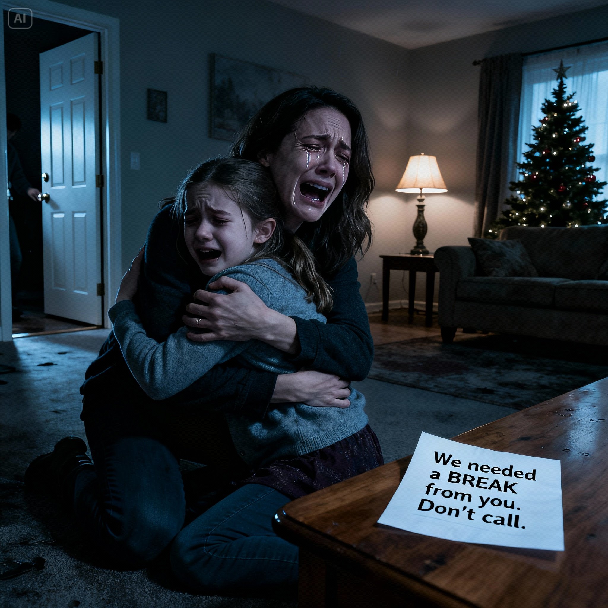 My 9-year-old woke up on christmas eve and discovered a note saying, “we needed a break from you. don’t call.” the whole family had left for a beach resort without her. when i found out what happened, i didn’t cry. i took action. four days later, they found something on the kitchen table and started screaming…