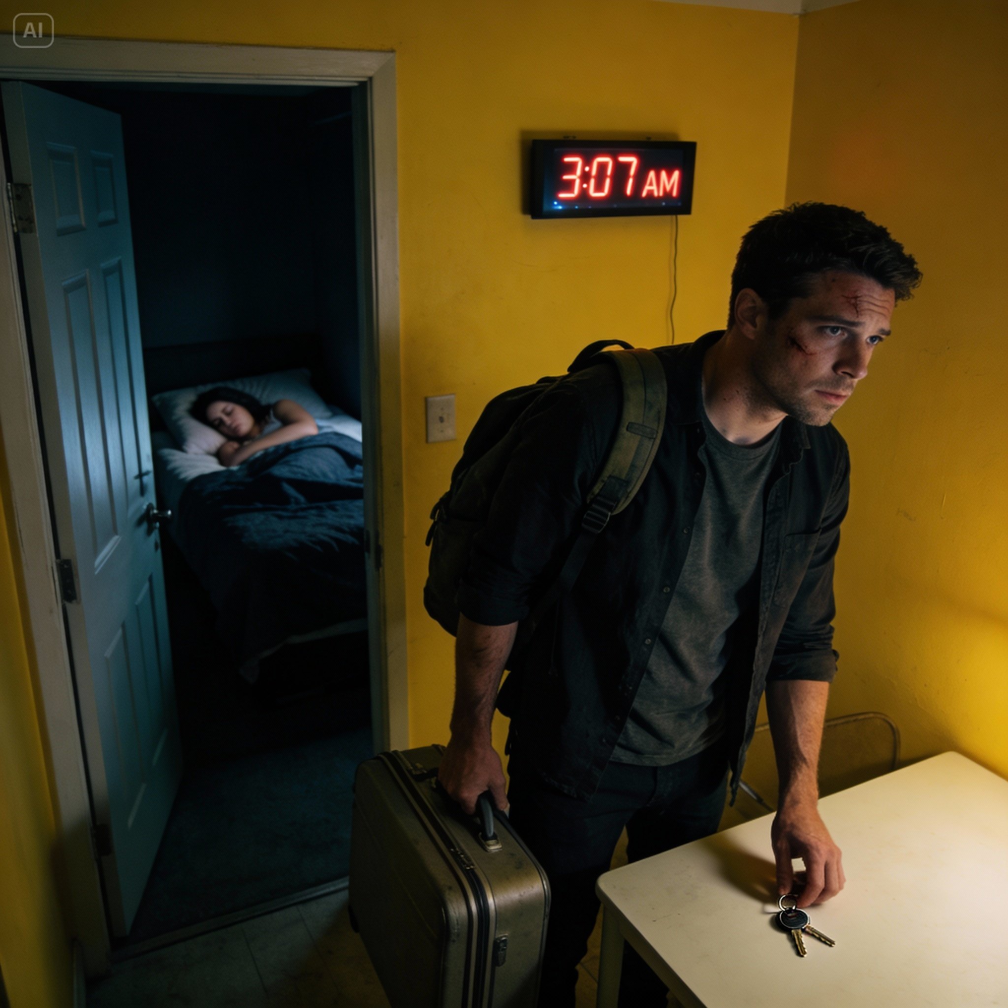 My girlfriend yelled that i was too clingy and demanded space after i asked where she was at 3 am. i simply said okay, blocked her number, packed my things while she slept, and moved to another state without saying a word. three years later, she found me and then…