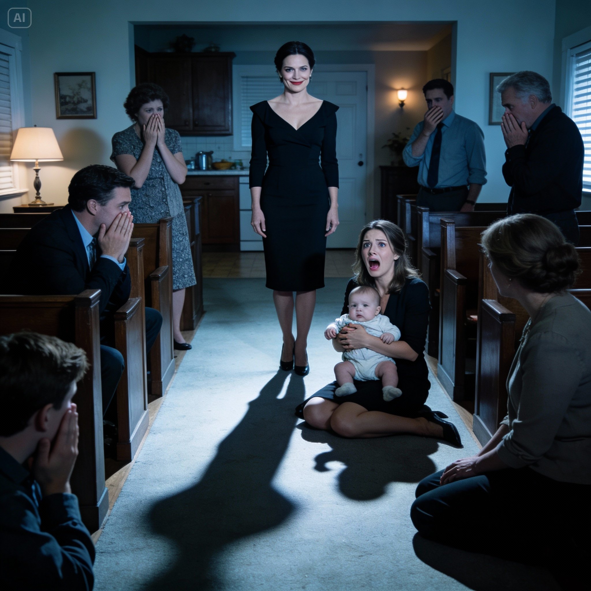 After my husband’s death in an accident, my sister invited me to her son’s birthday. but when i arrived at the party, she publicly announced that the baby was my husband’s and that she needed half of his $50 million inheritance. i asked, “are you serious?” when she said yes, i couldn’t control my laugh because my husband was…