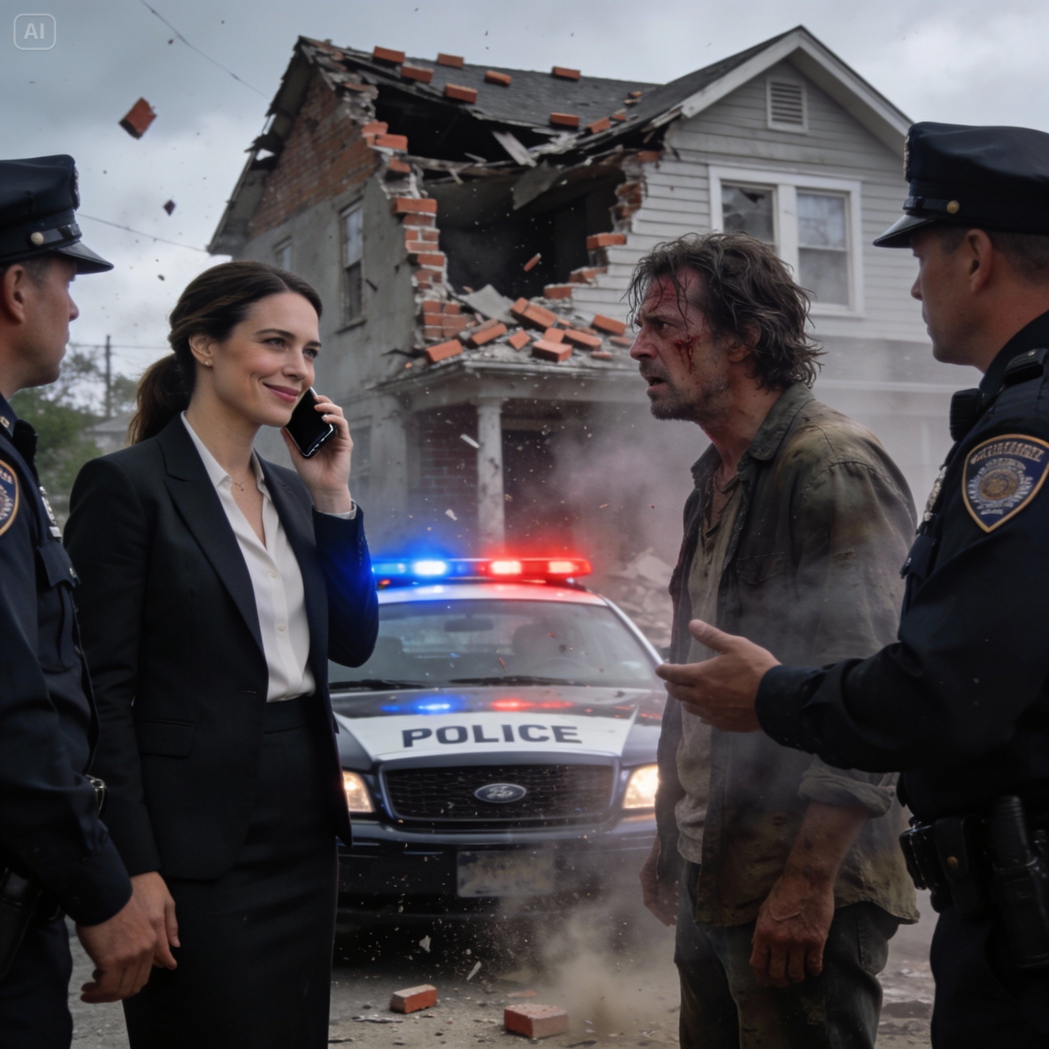 My husband demanded, “give me your $5 million inheritance,” but i refused. during my business trip, he called and said, “i demolished your parents’ home. now your parents will live in an old age home.” i couldn’t help but laugh because the house was…