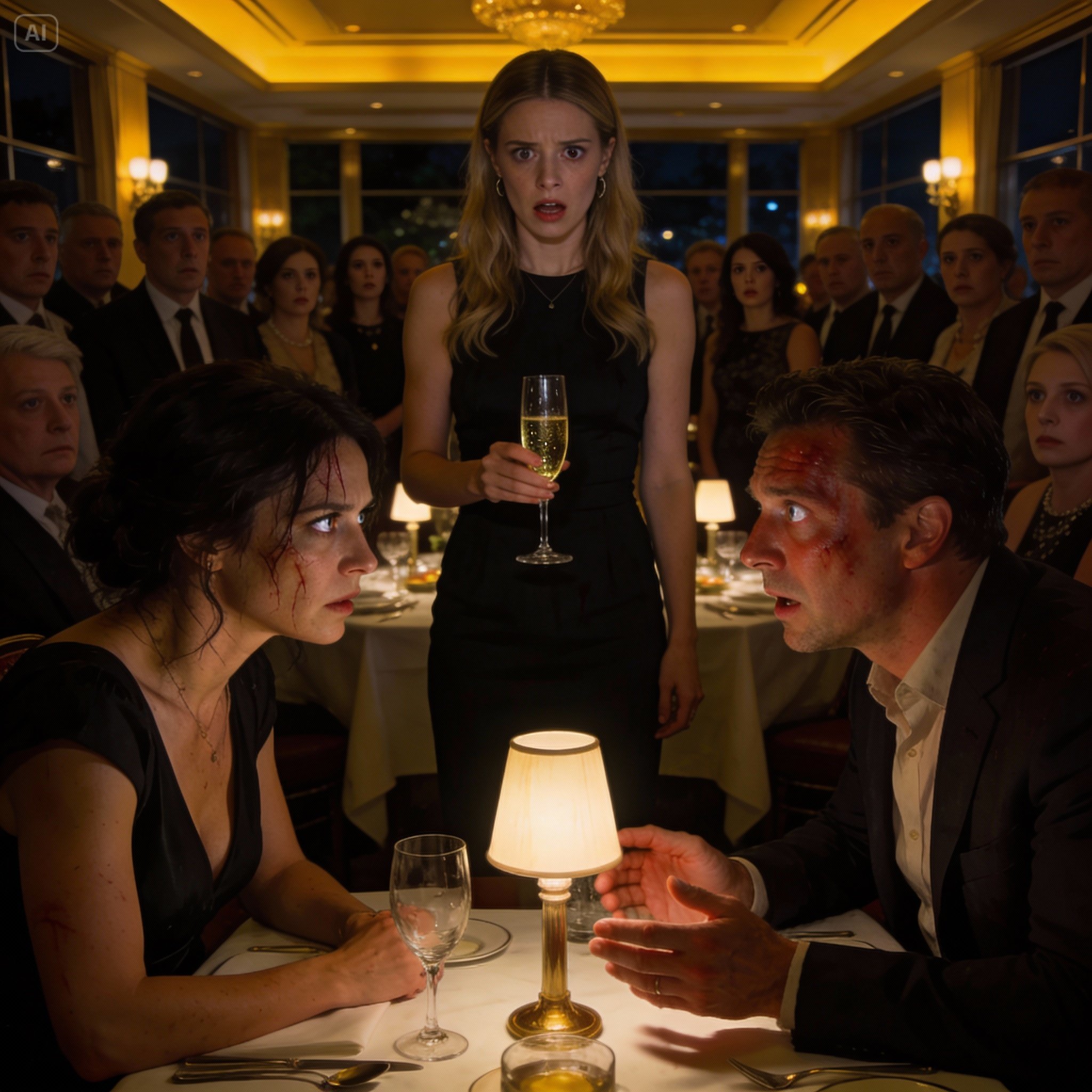 “You’re my soulmate,” my sister said, her voice sharp. the chatter around us died instantly, and i felt every eye in the room turn toward me. my husband pulled his hand away too late, his face going pale as i stared at him. then he whispered something i’ll never forget…