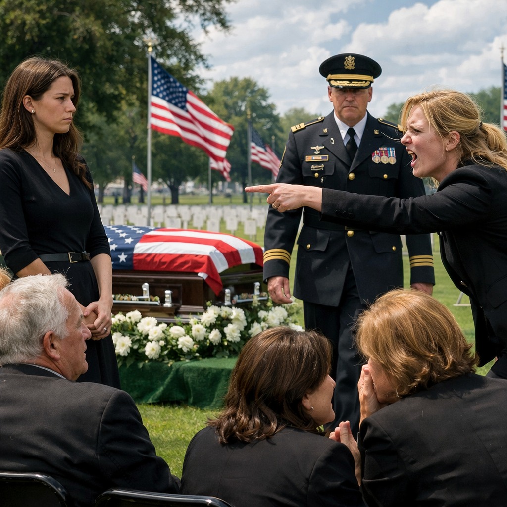 A nővérem kitiltott a nagyapám temetéséről. Bejelentette: “ELMENEKÜLT A KÖTELESSÉGE ELŐL. SZÉGYENT JELENT ENNEK A CSALÁDNAK.” Nem vitatkoztam. Amikor a tábornok belépett, elsápadt…
