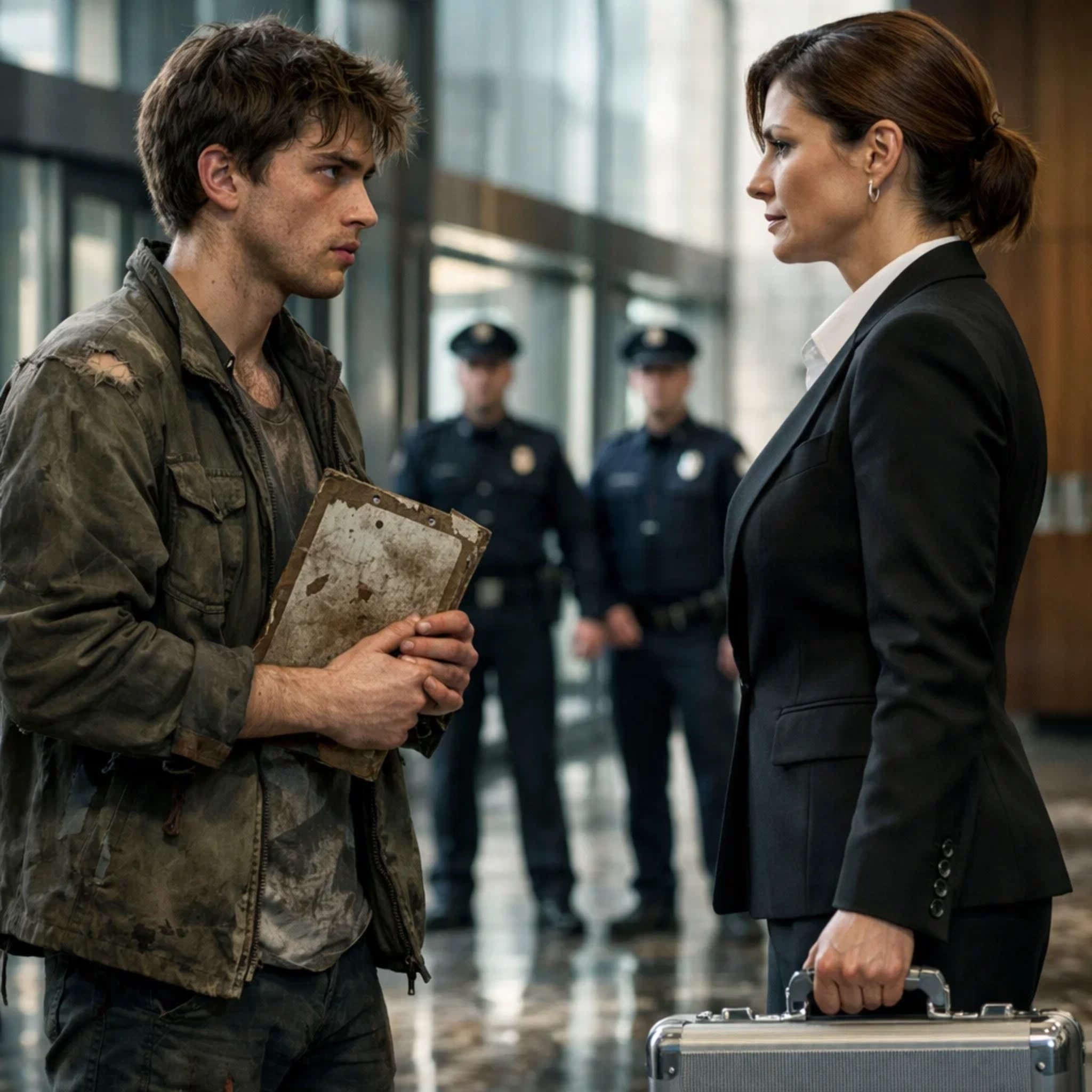 Egy fiatalember kopott ruhában jött, hogy munkát kérjen… És amit a rendező lánya tett, az meglepte az egész épületet.