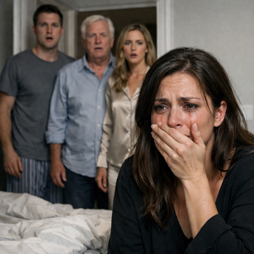 A férjem bejelentkezett egy hotelbe valaki mással. Nem szembesítettem őt közvetlenül – elküldtem a szobaszámot az anyjának. Tíz perccel később mindkét család állt az ajtó előtt. Amikor kinyílt, megdermedt.