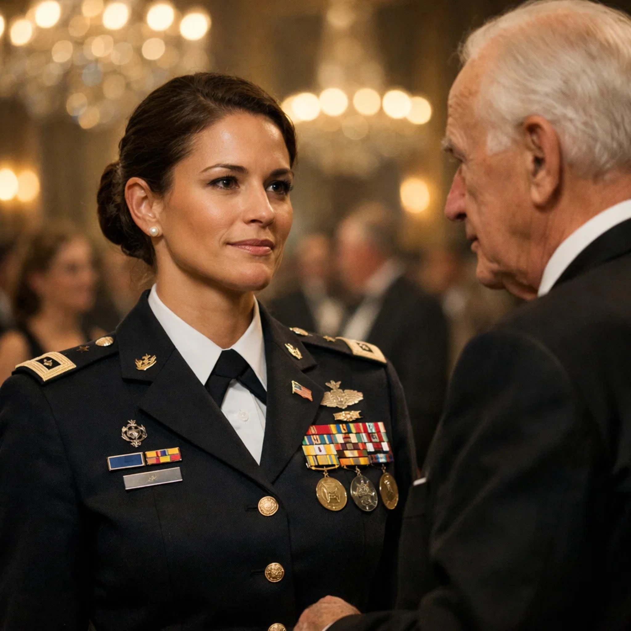 “Menj átöltözni, olcsónak tűnsz!” nevetett apám, miután anya tönkretette a ruhámat. Tábornoki egyenruhában tértem vissza. A szoba elcsendesedett. Dadogott: “Várj… azok a két csillag?”