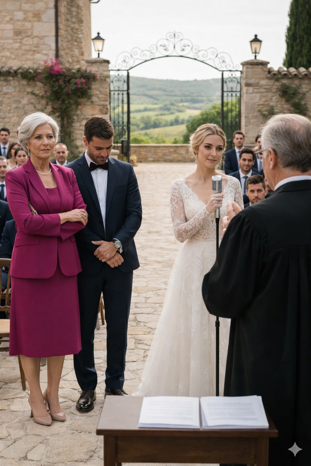 在我的婚禮上，婆婆以為我安靜順從，結果卻讓我顏面盡失。我沒有宣讀誓言，反而揭開了一個秘密，之後整個大廳陷入了死一般的寂靜。