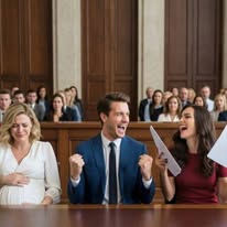 Jag var i åttonde månaden gravid när min miljardär till make flinade från andra sidan rättssalen och sa: ”Du kommer att gå härifrån utan någonting, Caroline.”