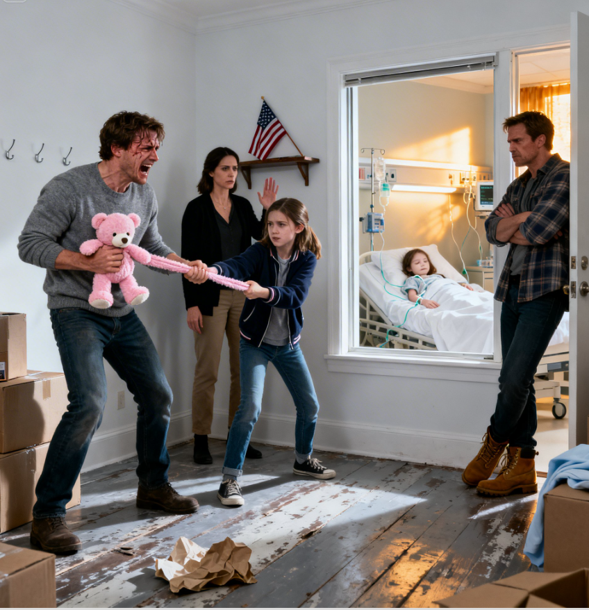 Medan Min 4-åriga Dotter Var På Sjukhuset Och Kämpar För Livet, Sålde Mina Föräldrar Alla Våra Tillhörigheter Och Gav Vårt Rum Till Min Syster. När Jag Fick Veta Det Och Konfronterade Dem Sa De Slött: “Du Var Sen Med Betalningen Vi Behövde För Rymden” Jag Svarade: “Min Dotter Dör På Sjukhuset!” Mamma Skrattade: “Inte Vårt Problem Längre!” Pappa La Till: “Borde Ha Betalat i Tid!” Syster Smirkade: “Mina Barn Behöver Ett Större Rum Hur Som Helst!!” När Jag Försökte Ta Tillbaka Mina Dotters Saker Greppade Min Fader Tag I Mig Och Kastade Ut Mig: “Allt Har Redan Sålts!” Min Mor Slår Mig: “Kom Inte Tillbaka Utan Pengar!” Jag Grät Inte Eller Bönföll. Jag Tog Åtgärder Istället – Tre Månader Senare Såg De Oss Och De Blev Helt Pallida….