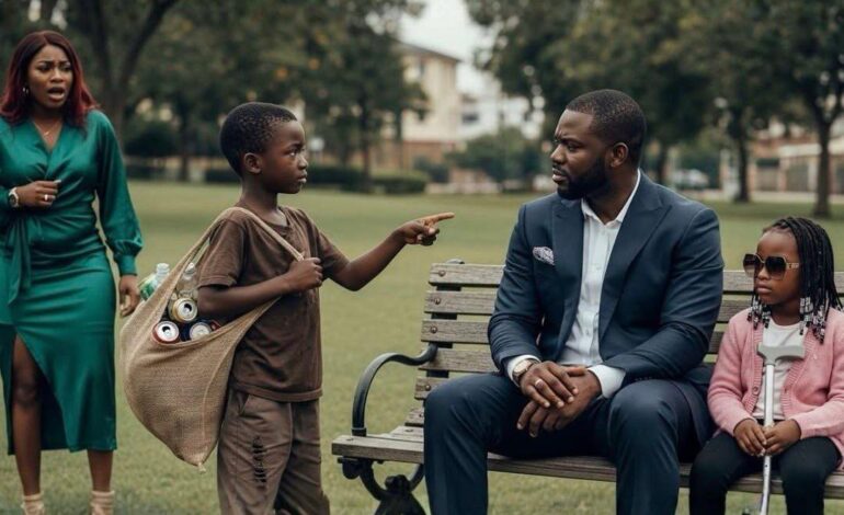 Ditt barn är inte blindt, det är din fru som lägger något i hennes mat… sa pojken till miljonären