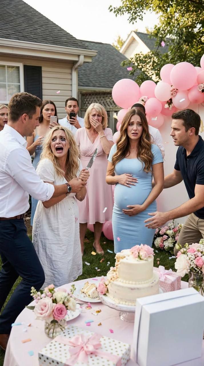 Min syster tog en tårtkniv på sin egen babyshower, riktade den mot min gravida mage och skrek: ”Det här är min dag!” När jag bad henne lugna sig morrade hon: ”Du stal mitt liv och mina barn.” Jag bara stirrade på henne. Det var nio månader sedan. Förra veckan hittade polisen ett fullt möblerat barnrum i ett förråd med mina tvillingars namn målade på väggarna…