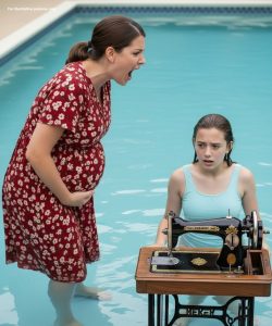 “Det skarpa ljudet av en tung plask förstörde stillheten på eftermiddagen. En stund trodde jag att kanske en stol hade vält, eller att en av hundarna hade fallit i.