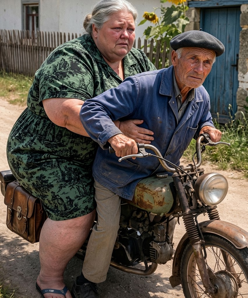 Tout le village a été choqué lorsqu’un homme de 70 ans a ramené chez elle une femme quarante ans plus jeune sur sa vieille moto et l’a présentée à tout le monde comme sa femme. 0.