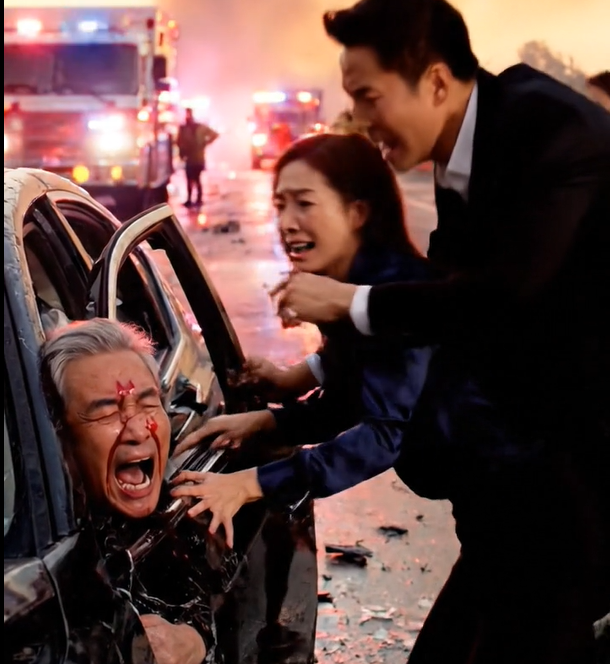 我正帶著3500萬美元的遺產消息匆匆回家，卻遭遇一場嚴重的高速公路事故，直接送進加護病房。當我努力康復時，女婿卻躲在我身邊，還罵我是個沒用的老傻瓜。但當他終於帶著女友出現時，她震驚地看著我，哭著說：「天啊……是我的——」