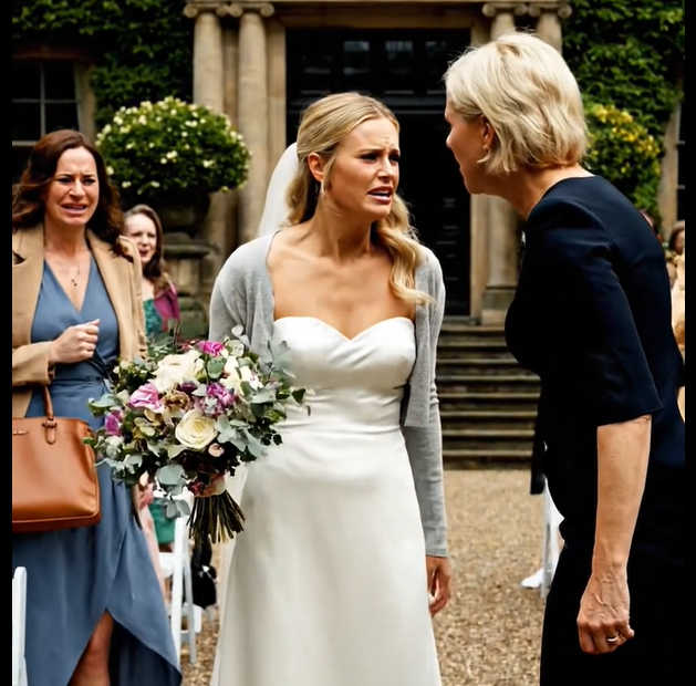 我獨自撫養女兒，犧牲一切給她美好生活，而在她結婚那天，連我一個座位都沒有。然後她的婆婆看著我的眼睛說：「窮人只能站著看著。」我女兒抓住了我的手。「媽媽，我們走吧。」 我女兒的婚禮沒有座位給我，我拿著那盒花了三個月買的珍珠耳環天鵝絨時才知道。 俄亥俄州哥倫布市郊外湖濱莊園的接待大廳以高聳的白色串燈和蠟燭閃耀著光芒。每張圓桌上擺著象牙色亞麻布、黃色卡片，中間的桌子則鑲滿淡玫瑰和尤加利。我站在入口附近，仍穿著海軍藍西裝，掃視房間尋找我的名字。伊芙琳·卡特。新娘的母親。這本該很簡單。