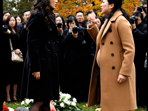 在我丈夫因一場暴力意外去世三週後，我妹妹站在眾人面前宣稱：「我懷了他的孩子，我應該分得他五千萬美元遺產的一半。」我盯著她問：「你是認真的嗎？」她說好時，我笑了。