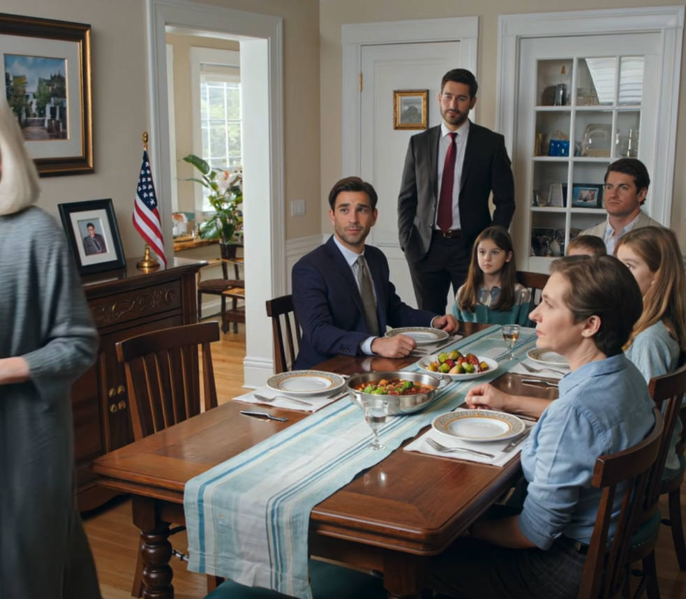 Pendant le déjeuner familial, ma fille l’a dit assez fort pour que tout le monde l’entende — alors je me suis discrètement levée.