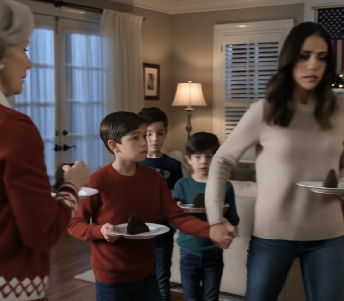 La veille de Noël, ma mère a soulevé la dernière part de pudding, a regardé mon fils de 10 ans et a dit : « Seule la famille mange » — mais lorsqu’elle m’a appelée 33 fois le lendemain matin, suppliant avant que les avocats ne puissent « tout sceller », j’ai réalisé qu’humilier mon enfant n’était que sa première erreur, car la fille qu’elle avait passée des années à contrôler était soudainement la seule personne qui se dressait entre mes parents et l’héritage qu’ils pensaient leur appartenir en lieu sûr.
