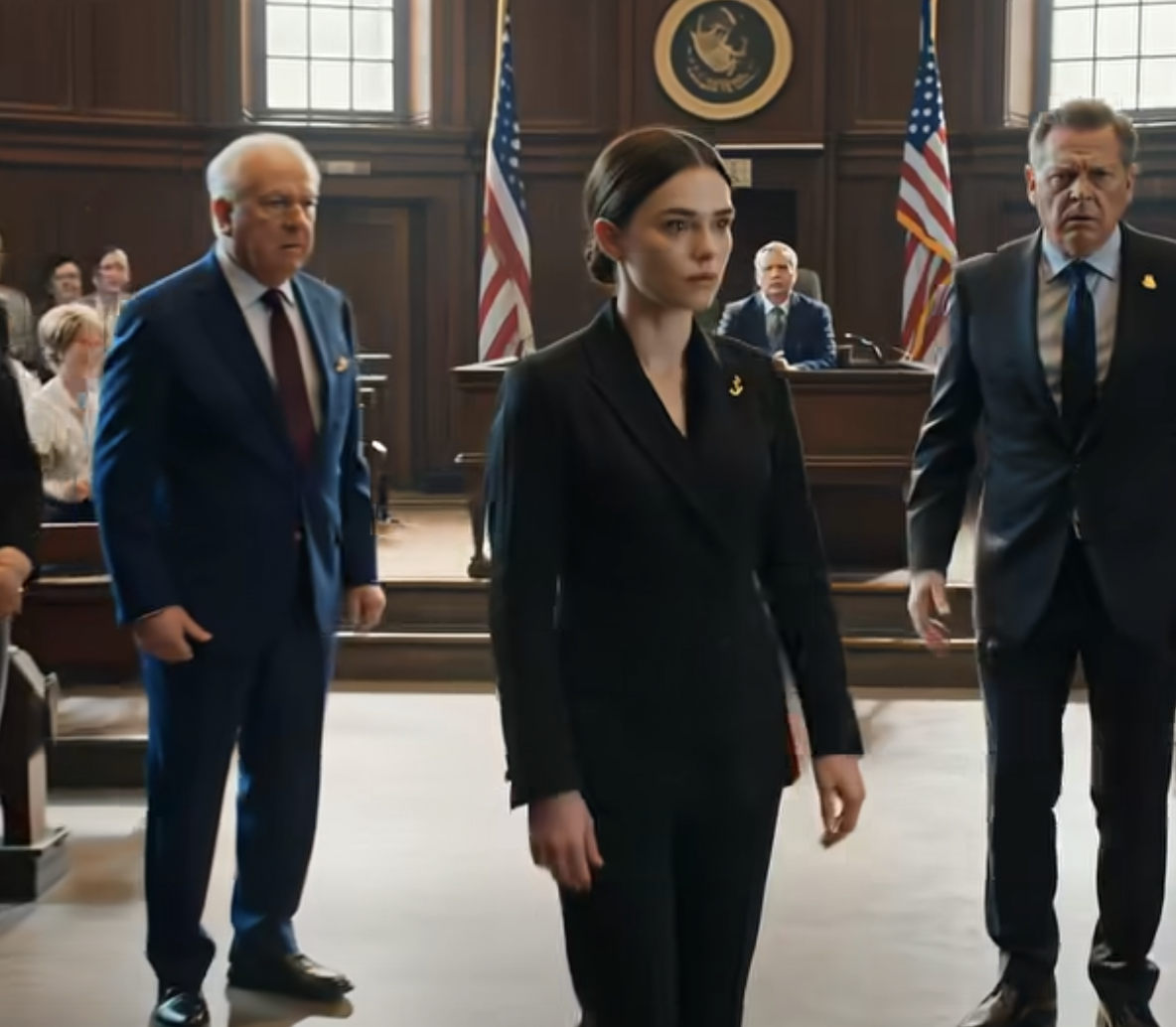 Mon père m’a interrompu à la barre au tribunal, jusqu’à ce que le juge demande discrètement : « Monsieur… savez-vous ce qu’elle fait ? »