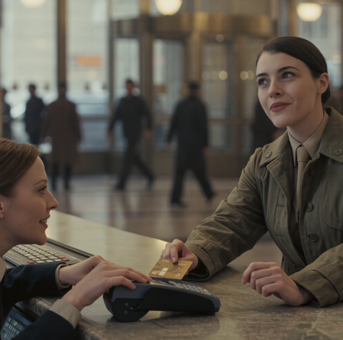 Le jour où je suis entrée dans une banque de Chicago pour faire opposition à la carte de « mille dollars » que mon père adoptif m’avait jetée après les funérailles de mon grand-père… la guichetière est devenue livide et m’a suppliée de ne pas partir.