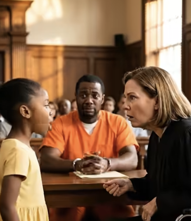 Une fillette de 5 ans s’est présentée devant un juge en fauteuil roulant et a déclaré : « Laissez partir mon père et je vous aiderai à remarcher. » Le tribunal a ri… jusqu’à ce que sa promesse commence à se réaliser.