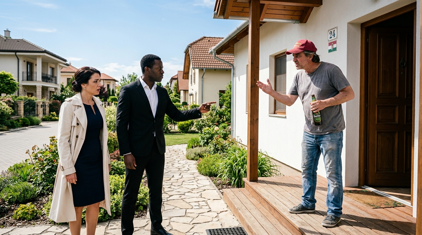 Egy pár megpróbálja üdvözölni új szomszédait, de szembesülnek egy előítéletekkel és megvetéssel teli férfival. Ami egy egyszerű találkozásnak tűnik, egy váratlan felfedezéssé válik, amely gyökeresen megváltoztatja a helyzetet, és tanulságos tanulságot hagy a tiszteletről és a következményekről.