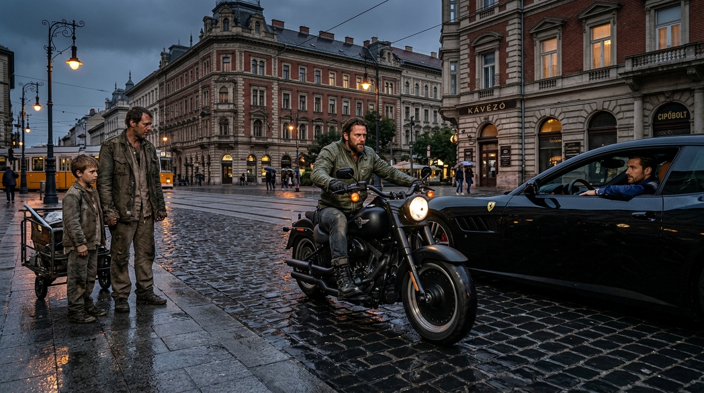 “MEG FOGOD MEGTUNNANI TISZTELNI” 😤 Milliomosok szándékosan bedugtak egy szegény embert a fiával, azonban egy arra járó autós látta, mi történt, és leckét ad nekik. Te mit tennél?