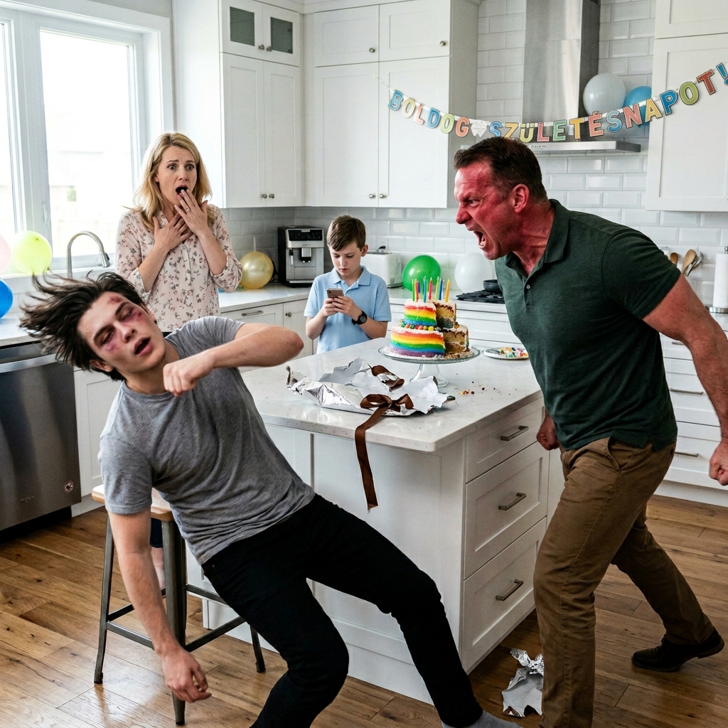 Apám levert és kitagadott a 18. születésnapomon, mert felemeltem a hangom az aranytestvéremre, és azt kiabáltam: “Te egy olyan kudarc vagy, akit nem érdemes ünnepelni.” Szóval, én tettem őket…  A reggeli napfény keskeny csíkokban szűrődött be a félig lehúzott redőnyökön, vonalakat festve a szobám szőnyegére. Csend volt, kivéve a mennyezeti ventilátor halk zümmögését – azt az állandó hangot, amit évek alatt jegyeztem meg, miközben próbáltam aludni a földszinten a kiabáláspárbajokat. A telefonom egyszer rezegni kezdett az éjjeliszekrényen. Nem volt születésnapi üzenet. Nem volt “Boldog 18-at”. Csak egy értesítés a barkácsboltból a jövő heti műszakbeosztásról. Egy pillanatig bámultam a képernyőt, aztán félredobtam. Nem vártam sokat. Talán egy félszívű “gratulálok, most már legális vagy”-t anyámtól, vagy egy utolsó pillanatban írt képeslapot, amit vacsora előtt aláír a konyhában. Mégis, egy részem – a szánalmas, még mindig reménykedő részem – akart valamit.  Amikor végre lementem, a házban halvány kávéillat és az a citromos tisztítószer illata terjengett, amit anyám minden szombaton használt. Már a konyhába sem értem, nevetést hallottam. Olyan nevetést, ami begyakoroltnak tűnt – túl hangosnak, túl begyakoroltnak. Apám a pultnál állt, kezében egy ezüst szalaggal, amit egy fekete doboz köré kötött. Evan egy széken ült mellette, előrehajolva, mint egy gyerek karácsony reggelén, széles vigyorral az arcán.   Megálltam az ajtóban.   Senki sem vette észre.   Egy pillanatig csak néztem őket. A konyha, makulátlan fehér pultjaival és bekeretezett családi fotóival, úgy nézett ki, mint egy magazinból – egy boldog külvárosi család képe. Csakhogy a fotók mindig más történetet meséltek el, mint amiben én éltem. Minden képen ott voltam valahol a háttérben – soha nem fókuszban, soha nem középen.   Amikor anyám végre megfordult és meglátott, úgy mosolygott, mintha most jutott volna eszébe, hogy létezem. „Ó, tökéletes időzítés, drágám. Evan, rajta!”   Evan úgy tépte bele a dobozt, mint egy gyerek, aki csomagolópapírt tép. Egy elegáns, rozsdamentes acél óra csillogott benne, megcsillanva a fényben. Nehéznek és drágának tűnt – az a fajta darab, amit felnőtt férfiak viselnek az igazgatósági üléseken, nem egy tizenhét éves, aki alig ment át algebrából.  – Hé, ez beteg – mondta, miközben a csuklójára húzta, és megdöntötte, hogy elkapja a fényt. – Most már nem kell folyton ellopnom a tiédet, apa.  Apám nevetett, de a hangja túl szívélyes volt ahhoz, hogy igaz legyen. – Megérdemelted, bajnok. Büszkék vagyunk rád.  Büszke voltam rá. Ott álltam, a torkom összeszorult, várva, hogy valaki – bárki – felém forduljon. De senki sem fordult.  A csend, ami ezt követte, nem volt új keletű. Évek óta ott élt ebben a házban, állandó árnyék lebegett minden beszélgetés között. Anyám cipősarka kopogott a padlón, miközben megigazította a szalagot a pulton, arckifejezése nyugodt, érintetlen volt.  Végül megszólaltam halkan: – Azt hittem, ma este tortát eszünk.  – Ó, már ettünk is – mondta anélkül, hogy felnézett volna.  Pislogtam. – Ettél… tortát nélkülem?  Evan vállat vont, miközben még mindig a tükörképét csodálta a mikró ajtajában. – Amíg aludtál. Elég apróság volt. Semmi nagy.  Anya hangja ellágyult, de csak azzal a leereszkedő módon, amit tökéletesített. – Ne csinálj ebből magadról, Nolan. Az élet nem az anyagiakról szól. Majd megérted, ha idősebb leszel.  A hangja sima, nyugodt volt – ugyanaz a hangnem, amit akkor használt, amikor a bűntudatot tanúskodássá akarta változtatni. Éreztem, hogy valami megmozdul a mellkasomban, az a lassú, ismerős megaláztatás égetése, amit évekig próbáltam lenyelni.  – Ne nézz ilyen keserűen – tette hozzá, miközben töltött magának még egy csésze kávét. – A jellem fontosabb, mint az ajándékok.  Nevetni akartam. Vagy talán sikítani. Ehelyett ott álltam, ökölbe szorított kézzel az oldalam mellett. – Ma van a születésnapom – mondtam alig hallhatóan suttogva.  Evan felnézett új órájáról és elmosolyodott. – Elméletileg igen. De a születésnapok nem számítanak annyira, haver. Tizennyolc éves vagy, nem nyolc.  Apám rám nézett – ugyanazzal az éles, figyelmeztető pillantással, amit azóta láttam, hogy elég idős voltam ahhoz, hogy visszaszóljak. – Ez csak egy torta, Nolan. Ne drámázz!  Valami megrepedt bennem.  Talán az tette, ahogy kimondta a nevemet, mintha egy teher lenne, amit túl régóta cipel. Vagy talán az, ahogy Evan mosolya megmaradt az arcán, ahogy anyám arckifejezése tökéletesen zavartalan maradt, mintha láthatatlan lennék.  Minden alkalommal gondoltam arra, amikor csendben elpakoltam a rendetlenségüket – minden házimunkára, minden áldozatra, minden alkalommal, amikor azt mondták, hogy nem vagyok elég. Azokra az éjszakákra gondoltam, amiket a szobámban töltöttem, miközben hallgattam, ahogy apám dicséri Evan „potenciálját”, miközben azt mondja, hogy szerencsés vagyok, hogy van fedél a fejem felett. A zúzódásokra gondoltam, amiket hosszú ujjú ruhákkal takartam el, és a sértésekre, amik tovább ragadtak, mint bármelyik jel.  És akkor eszembe jutott a torta. Arra, amit nélkülem ettek meg. Arra, amelyikről valószínűleg hiányzik a nevem.  A pulzusom dübörgött a fülemben. A hangom halkabban, határozottabban jött ki, mint vártam. „Születésnapi bulit rendeztél nekem. Nélkülem.”  Apám állkapcsa megfeszült. „Vigyázz a hangodra.”  Léptem egyet…előre. „Azt mondtad, drámai vagyok, ugye? Talán az is vagyok. Talán drámai elvárni a saját családodtól, hogy akár csak egy átkozott napig is emlékezzen a létezésedre.”  Evan vigyora megingott. Anyám csészéje megállt a levegőben. Apám arca megkeményedett, az a veszélyes vihar előtti csend. Túl sokszor láttam már – ahogy az arckifejezése üressé, kontrollálttá vált, mintha egy kapcsoló kapcsolt volna át benne.  Közelebb lépett, hangja most morgássá vált. „Akarsz beszélni az emlékezésről, Nolan? Próbálj meg emlékezni azokra a dolgokra, amiket ez a család tett érted. A tető a fejed felett, az étel a gyomrodban…”  „A tető, amit megjavítok, amikor beázik? Az étel, amit a fizetésemből veszek?” Felemeltem a hangom, mielőtt megállíthattam volna. „Igen, emlékszem.”  Az arckifejezése azonnal megváltozott.  Már nem csak harag volt. Valami hidegebb volt. Valami, amitől összeszorult a levegő a szobában. Közelebb lépett, amíg meg nem éreztem a whisky halvány illatát a leheletén.  – Ne emeld fel a hangod velem szemben – mondta összeszorított fogakkal.   Először nem léptem hátra. – Akkor talán úgy kellett volna nevelned, hogy olyan emberré váljak, akivel érdemes beszélgetni.   A pofon gyorsabban jött, mint vártam. A hang végigsöpört a konyhán, élesen és véglegesen. A fejem oldalra csapódott, és egy pillanatra a világ elcsendesedett, kivéve a fülemben csengő hangot.   Amikor kiegyenesedtem, apám arca vörös volt, a keze még mindig félig felemelve, a mellkasa zihált. Anyám nem mozdult. Csak állt ott, az arca megdermedt – nem döbbent, nem rémült. Csak fáradt volt.   – Tűnj el a házamból – mondta végül halkan és remegő hangon. – Egy olyan kudarc vagy, akit nem érdemes ünnepelni.   Valami ismét elnémult bennem. Nem tört el – csak csend lett.