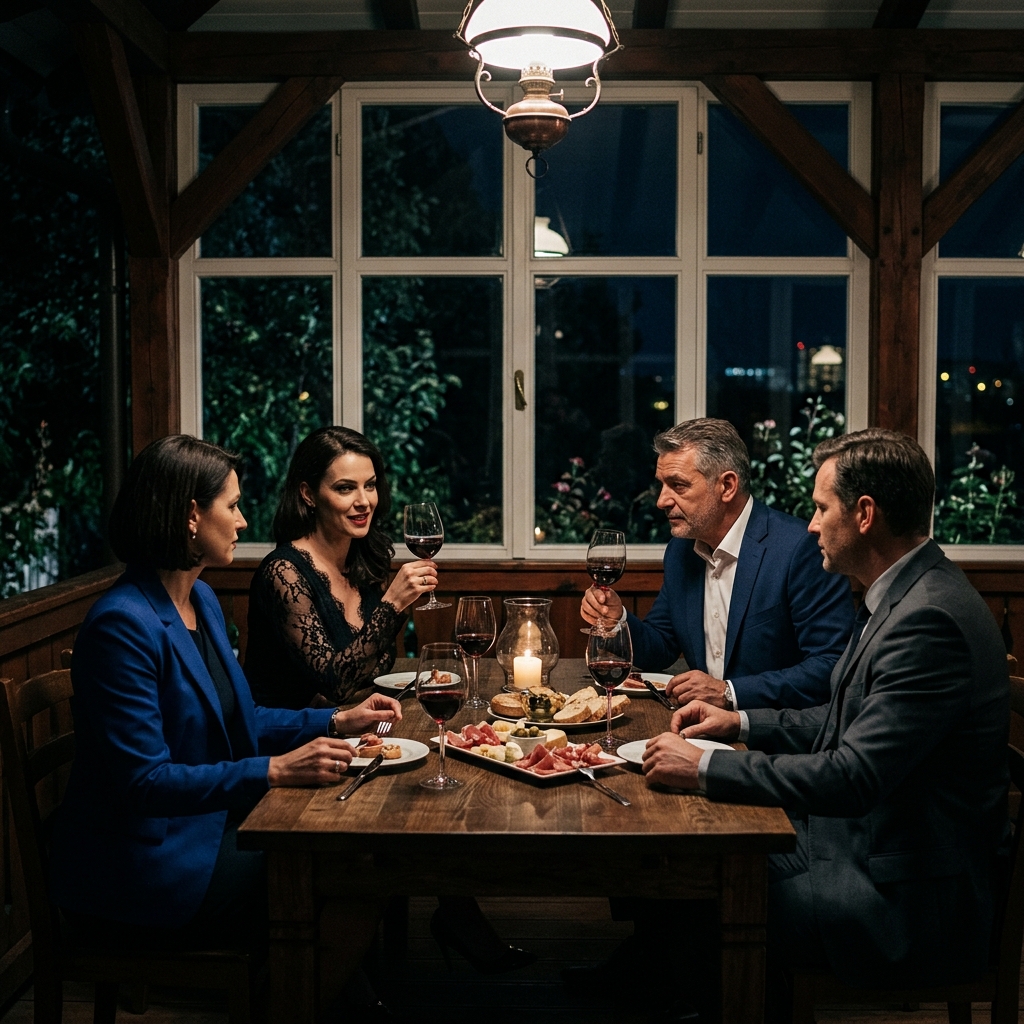 Vacsora közben a saját házamban spanyolul ostoba vén gringónak neveztek, és ott nevettek előttem, mert azt hitték, egy szót sem értek, nem tudván, hogy a mexikói határon nőttem fel. Miután hetekig csendben maradtam, mintha semmit sem hallottam volna, bementem az üzleti megbeszélésükre, csak hogy lássam, ki veszíti el előbb az uralmat az arca felett. Azon az estén nem az volt a leghidegebb, hogy a menyem anyja úgy nézett rám, mint valami régi bútorra, amit rossz szobában tettem fel. Nem is a borospohár mögött elkapott nevetés volt. A fiam ült mellettem, minden szót hallott, minden szót megértett, és még mindig lesütötte a szemét, hogy felvágja a húst a tányérján, mintha semmi sem számítana annyira az asztalnál, hogy félbeszakítsa a vacsorát.  Még mindig emlékszem a drága gyertyák illatára az asztal felett, a sült hús illatára a konyhában, és arra, ahogy a légkondicionáló abban a házban, Austin nyugati oldalán, olyan egyenletesen működött, hogy szinte úgy hangzott, mintha a szoba mindent rendben akarna tartani. Kint a postaláda kissé megdőlt az előző esti esőtől. Volt egy pohár a mosogatóban, ami még nem volt megszáradva. Minden tisztának, drágának, jónak tűnt. Csak a levegő volt rossz.  Valahányszor spanyolra váltottak, amikor olyasmit akartak mondani, amit nem kellett volna előttem. Egy sort arról, hogy úgy öltözködtem, mintha egy kisvárosi istentiszteletre mennék. Egy sort a famegmunkálásról, mintha valami ártalmatlan öregember hobbija lenne, ami nem való az asztalukhoz. És egy sort, ami hidegebb volt a többinél, amit egyes apák nem vesznek észre, amikor a család már elment mellettük. Nem vertem az asztalt. Nem javítottam ki őket. Nyúltam még kenyérért, töltöttem még vizet, és megköszöntem nekik a vacsorát, mint egy olyan ember, akinek még van annyi önbecsülése, hogy ne rendezzen jelenetet a saját gyermeke házában.  De néha a csendek nem gyengeség. Ezek időzítések. Azt az estét követően a fiam hívásai rövidebbek lettek. Minden mondat vágott, rendezett, szinte mint egy nyugta. Időről időre megemlített egy dallasi bemutatótermet, egy belvárosi megbeszélést, néhány embert, akik „átgondolták” a dolgot, egy számot, ami kicsinek tűnt vacsora közben, de elég nagy volt ahhoz, hogy az emberek hajnali háromkor is ébren maradjanak a konyhapultnál. Aztán egy csütörtök este felhívott azzal a derűvel, amit az emberek akkor használnak, amikor valami rosszat akarnak kezelhetőnek feltüntetni. Azt mondta, másnap reggel fontos megbeszélés lesz. Megkérdezte, hogy beugorhatnék-e. Csak hogy „családként ott lehessek”.  Tíz perccel korábban érkeztem. A belvárosi irodaházban ilyen hideg volt, csak olyan helyek, ahol gyenge kávét szolgáltak fel a hallban, és bőrfotelekben senki sem tud igazán pihenni. A recepciós tökéletesen kimondta a nevemet, mintha gyakorolta volna. A tárgyaló ajtaja már résnyire nyitva volt. Először a fiamat láttam. A válla úgy feszült volt, mint egy túlhúzott cipzár. Aztán a felesége. Aztán a szülei. Mind a négyen szinte egyszerre néztek fel, az a tökéletes időzítés, ami azt jelzi, hogy bizonyos dolgok már elrendeződtek, mielőtt beléptél. Az asztal közepén egy krémszínű mappa állt, ami már a második oldalon volt kinyitva. A sárga fülön a vezetéknevem, a házam mögötti műhely címe, és egyetlen sor állt, egyenesen, tisztán és hidegen gépelve, mintha hetekkel az érkezésem előtt előkészítették volna a helyem ebben a történetben.