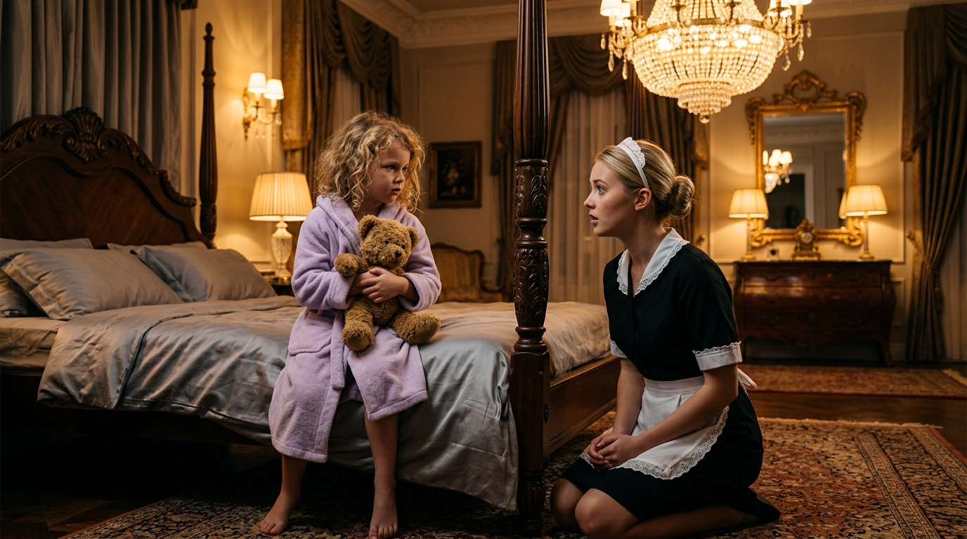 APÁNAK VAN EGY SZERETŐJE🫣 Egy szobalány hallott egy titkot a főnökétől, és most el kell mondania neki. Szerinted mi lesz a reakciója?