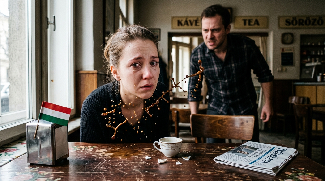 Azon a reggelen reggelinél csak annyit mondtam, hogy nem adom oda a hitelkártyámat a férjem húgának, hogy eltakaríthasson még egy „vészhelyzetet”, mire ő forró kávét löttyintett az arcomba, és valami hidegebbet mondott, mint az égés: „Ma délután itt lesz, add át neki a holmidat, vagy tűnj el a házból” – rögtön ezután elmentem, és amikor visszajöttek, az arcukon az látszott, hogy valami nagyon fontos dolgot kihagytak.  De akkor még nem tudtam, hogy ezt a „nagyon fontos” dolgot valójában előre elkészítették.  Nem sikítottam. Nem dobtam vissza semmit. Csak álltam ott abban a konyhában, ami még mindig égett kávé szagát árasztotta, és hallgattam, ahogy a hajamról a galléromra csöpög. A törött bögre az asztal lábánál feküdt. Josh állt ott, úgy nézett ki, mint akit igazságtalanul bántak meg, nem engem.