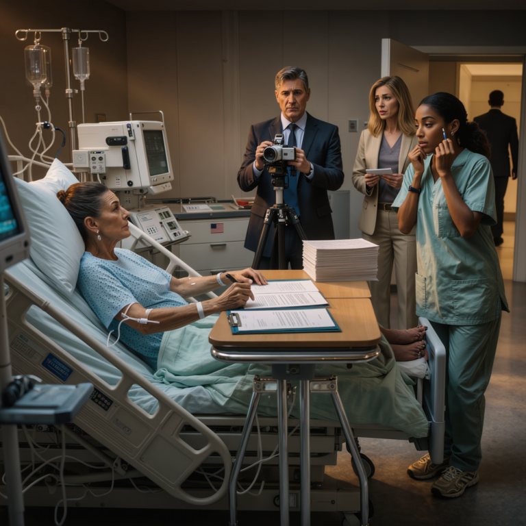 Amikor a férjem hallotta, hogy az orvos azt mondja, csak 3 napom van hátra, megfogta a kezem, mosolygott, és suttogta: “Végre. Csak 3 nap. A házad és a pénzed most már az enyém.”