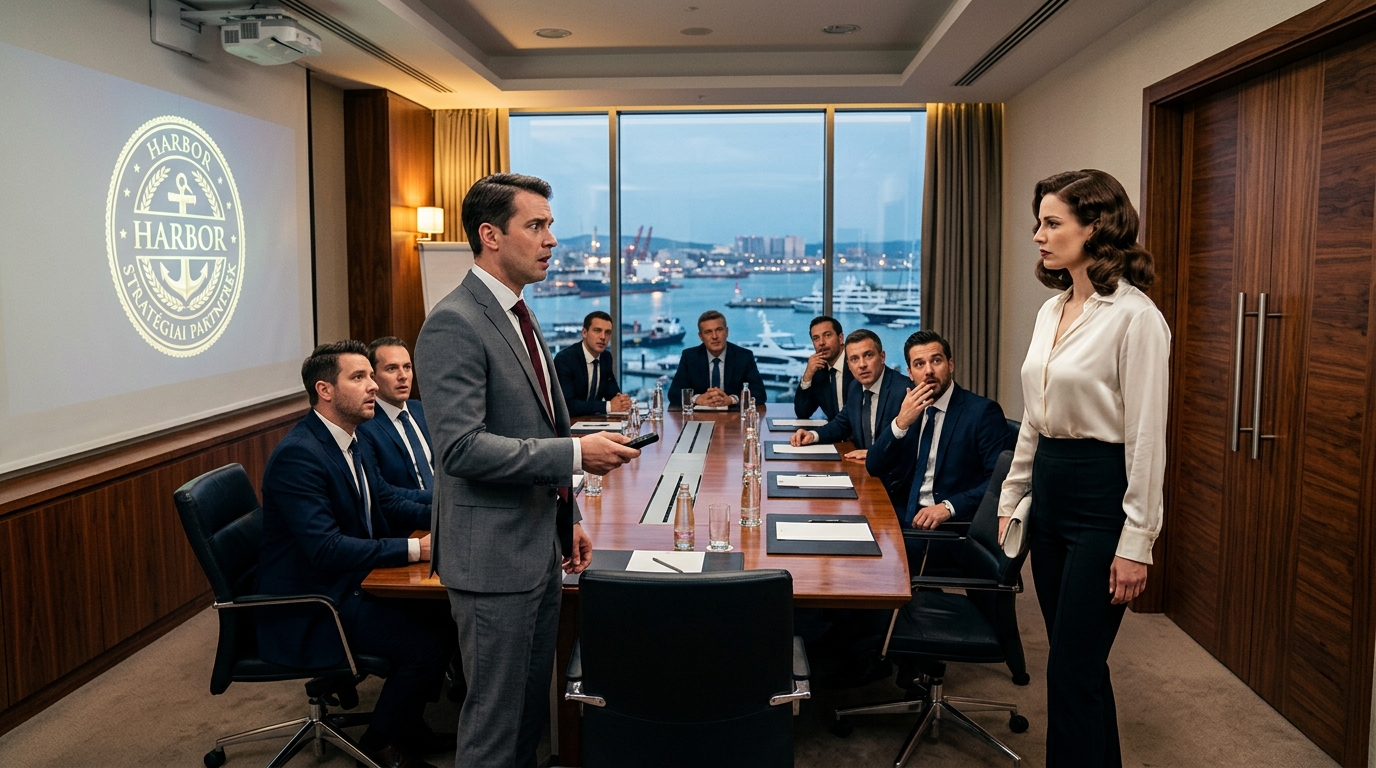 – Még mindig azt hiszi, hogy ez a szerelemről szól. – A vőlegényem ezt mondta a testvérének, miközben az anyja és a nővére mosolyogtak egy aranyozott vacsoraasztal fölött, és mindannyian arabul gúnyolódtak rajtam, mintha túl ostoba lennék ahhoz, hogy meghalljam. Én a tányéromat tartottam, és azért mosolyogtam. Másnap reggel 10:06-kor beléptem a befektetői találkozójára, és egyetlen szót szóltam a Commonwealth teremben.  A vőlegényem családja bárányhús és kristálypoharak felett nevetett, miközben ő bókokká fordította a megvetésüket.  – Egy gép? – kérdezte Omar, a borába nevetve. – Pontosan mit veszel feleségül? Egy feleséget vagy egy repülőtéri várót?  Leila, az anyja, rám sem nézett, amikor hozzátette: – Az amerikai lányok először dekoratívak, csak aztán hasznosak.  A vőlegényem egyik kezét a vállamon tartotta, és úgy mosolygott rám, mintha gyengéd lenne. – Anyám szerint gyönyörű vagy ma este, habibti.  Felemeltem a vizespoharamat, visszamosolyogtam, és megköszöntem neki a bókot, amit soha nem mondott nekem. A Damascus Rose különtermének szobája aranyló fényben ragyogott egy csillár alatt. Fehér terítők. Ezüst kávékészlet. Kristályüveg kelyhek. Az egész asztal elég drágának tűnt ahhoz, hogy a kegyetlenség elegánsnak tűnjön.  Úgy beszéltek körülöttem arabul, mintha bútor lennék.  Ez volt a hibájuk.  Nyolc évet dolgoztam Dubaiban, Abu Dhabiban, Rijádban és Dohában, mielőtt visszatértem Bostonba. Megtanultam a hivatalos arab nyelvet, az öböl menti dialektusokat, az üzleti fogalmazást, sőt még a költészetet is. Megértettem minden viccet, minden sértést, minden tervet, amit előttem szőttek. Csak sosem mondtam el Tariqnak. Amikor először találkoztam a családjával, az anyja ránézett a ruhámra, elmosolyodott, és arabul azt mondta: „Gyönyörű abban, ahogy az egyszerű lányok tudnak lenni, ha drágán vannak öltözve.”  Tariq megszorította a kezem, és azt mondta: „Anyám azt mondja, örül, hogy eljöttél.”  Aznap este úgy döntöttem, hogy a csend hasznosabb lesz, mint a büszkeség.  Három vacsora később hallottam őt a konyhában Omarral, miközben én az ajtó előtt álltam. – Könnyedebb, mint amire számítottam – mondta Tariq. – Még mindig azt hiszi, hogy ez a szerelemről szól.  Omar nevetett. – És miről is szól?  Tariq kortyolt a kávéjából. – Az apja cége az igazi eljegyzési ajándék.  Ezután minden vacsora megváltozott.  Továbbra is Tariq karján bukkantam fel. Még mindig azokat a ruhákat viseltem, amelyeket az anyja helyeselt. Még mindig mosolyogtam, amikor a húga gúnyolta a modoromat, a bátyja pedig viccelődött a testemről, a leendő gyermekeimről, a hasznosságomról.  De vittem egy elefántcsont kistáskát is, amelynek bélésére mikrofon volt varrva. Minden szavaikat hazavitték velem.  Ma este volt az utolsó családi vacsora a tíz órai találkozó előtt a Four Seasonsban katari befektetőkkel. És addigra már tudtam, hogy Tariq többet akar, mint egy házasságot. Rajtam keresztül akart utat nyitni a Martinez Globalhoz.  Desszertkor abbahagyták a kávémról való beszélgetést, és a jövőmre tértek át.  – Dolgozni fog még az esküvő után is? – kérdezte Amira könnyedén.  Tariq nevetett. – Nem sokáig. A villámat mozdulatlanul tartottam a tányérom felett.  „Nem kell döntenie” – mondta. „Ha az igazgatótanácsi megállapodás úgy alakul, ahogy kellene, az apja még az év vége előtt behoz a szaúdi oldalra. Jobb, ha a családunkra koncentrál.” Leila nyugodtan kortyolt a kávéjából. „Jó. Olyan ambíciói vannak, amik csak akkor válnak vonzótlanná, ha hagyjuk folytatni.” Rámosolyogtam Tariqra, amikor rám nézett. „Minden rendben, habibti?” „Tökéletes” – mondtam.  Néhány perccel később bezárkóztam a mosdóba, kinyitottam a telefonomat, és elküldtem Jamesnek az üzenetet, amire várt.  A dokumentáció feltöltve. Holnap kell az üzleti beismerő nyilatkozat.  James Chen apám biztonsági vezetője volt, volt titkosszolgálati tag, és az egyetlen ember, akiben megbíztam, hogy nyugodt marad, miközben mások szépen hazudnak. Szinte azonnal válaszolt.  Értettem. Apád tudni akarja, hogy készen állsz-e.  „Még nem” – gépeltem be. Hadd mondja meg holnap reggel. Tariq vacsora után hazavitt, úgy viselkedve, mint aki már győzött. Megcsókolta a kezem fejét egy piros lámpánál.  „Holnap fontos” – mondta. „Azt akarom, hogy kipihend magad.” Kinéztem a város ablakon besurranó fényeire, és azt mondtam: „Fáradt vagyok.” Úgy nevetett, mintha azt hinné, flörtölök. James és apám már a lakásomban voltak, amikor beléptem. Apám megnyitotta az átiratot egy tableten. Jamesnek a hozzáférési naplók, az e-mailek és a fájlelőzmények szétszóródtak az étkezőasztalomon. A Cedar Projektet – a csapatom saját szaúdi folyosóstratégiáját – kihúzták a hitelesítő adataimból, újraformázták, és Tariq családi irodájába irányították. Apám felnézett rám, és feltette az egyetlen fontos kérdést.  „Csendesen akarod ezt abbahagyni?”  „Nem” – mondtam. „A szobát akarja. Hadd legyen nála.” Másnap reggel 9:54-kor krémszínű selyemben és szénszürke szabású ruhában léptem ki a liftből a Four Seasons konferenciatermében, apámmal az egyik, Jamesszel a másik oldalon.  A Commonwealth Room dupla diófa ajtók mögött volt a folyosó végén. Egy szállodai alkalmazott állt kint azzal az üres, csiszolt arckifejezéssel, ahogy a drága helyek vonattal érkeznek az emberekhez.  James az órájára nézett. „Benne vannak.” Átadott nekem egy fülhallgatót.  Bent hallottam TarMár beszél az iq. Magabiztos. Simán. Angolul. „…saját fejlesztésű kockázatcsökkentési modellezés az elmúlt másfél évben.” Az ujjaim megszorultak az elefántcsont színű kézitáskám körül.  Apám rám nézett. „Nem kell ezt magadnak csinálnod.” „Igen” – mondtam. „Muszáj.” James kinyitotta az ajtókat. A szoba csupa csiszolt fa, kikötői fény és csendes pénz volt. Tariq a tárgyalóasztal főhelyén állt, kezében egy tolótávirányítóval. Hassan a jobbján ült. Khalid a balján. Omar úgy időzött a tálalószekrény közelében, mintha a drága cipők önmagukban is alkalmassá tennének valakit a pénzügyekre. Velük szemben ült a befektetői csapat. Lulwa Al-Thanim szürke öltönyben, ami elég éles ahhoz, hogy vért fakasszon. A helyettese. Két jogi tanácsadó. Egy technikai elemző, akinél már nyitva volt a kártya kinyomtatott példánya. Tariq felnézett, és fél másodpercre megdermedt. „Sophie” – mondta. – Nem számítottunk rá…  – Tudom – mondtam, és továbbmentem.  Apám udvariasan biccentett Lulwának. – Elnézést a zavarásért.  Tariq szinte azonnal elmosolyodott. Az olyan férfiak, mint ő, mindig mosolyognak.  – Ez valójában tökéletes – mondta. – Éppen a családi irodánk és a Martinez Global közötti stratégiai partnerségi lehetőséget beszéltük meg. Reméltem, hogy Sophie-t is be tudom vonni, miután kialakítottuk a tágabb struktúrát…  Tettem még egy lépést az asztal felé. – Állj. A szoba csendbe burkolózott a szó hallatán.