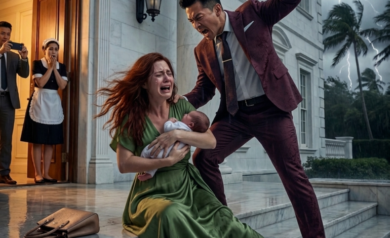 他把我趕出家門的那晚，我抱著六個月大的肚子，苦苦哀求他歸還我的孩子，卻聽到了改變一切的話語：沒有婚前協議，我什麼都不是。大理石階梯上的一次滑倒讓我疼痛難忍，隨後陷入黑暗。但當我醒來時，我已準備好復仇，也準備好面對真相。