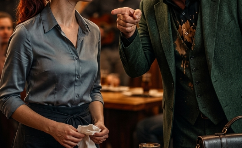 一位女服務生終於停止道歉  的那一天午餐高峰在中午前就已經開始。  這家隱藏在繁忙美國街道上的小餐廳裡，午餐時間從不安靜。門每隔幾秒就開著，讓一波波顧客從辦公室溜出去短暫休息。廚房裡盤子碰撞聲響，椅子摩擦地板，談話層層疊疊，整個房間充滿躁動的能量。女服務生們在桌間快速移動，手中端著沉重的咖啡杯、水杯和熱騰騰的食物盤子。