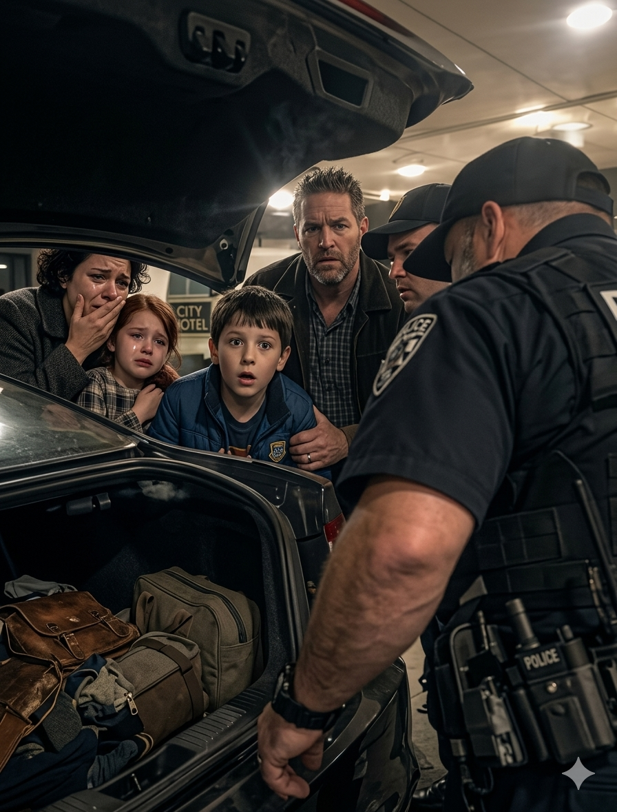 原本應該是一個簡單快樂的機場之夜——妻子和孩子們興奮地等待著丈夫結束又一次普通的商務旅行回家——卻在我八歲的兒子突然沉默下來，目光緊緊盯著緊閉的後備箱，低聲說著什麼的時候，氣氛驟然變得令人不安。在我們所有人都還沒弄清楚為什麼之前，他父親的臉色瞬間變得慘白。