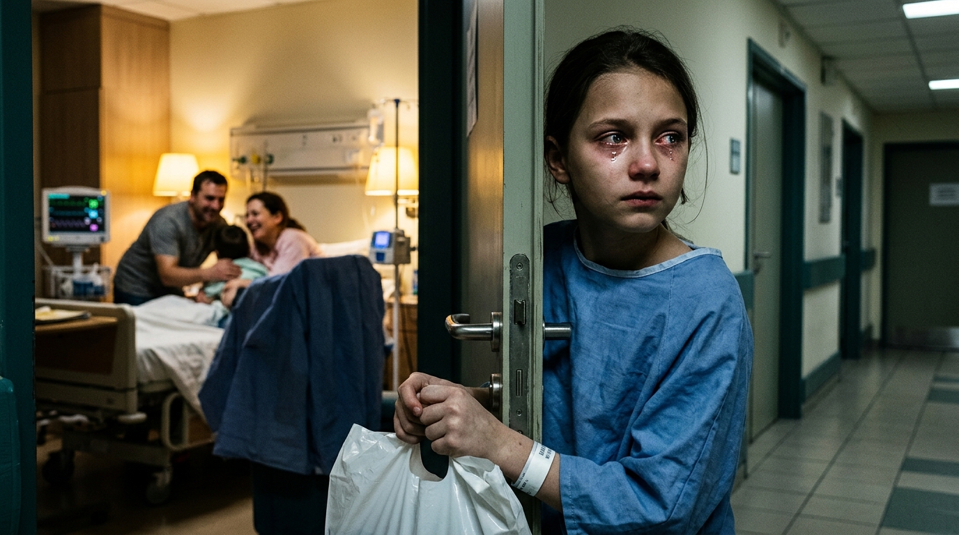 A húgom épp akkor szült, ezért elmentem a kórházba meglátogatni. De ahogy végigsétáltam a folyosón, meghallottam a férjem hangját. „Fogalma sincs. Legalább pénzért megveszi.” Ekkor anyám közbeszólt: „Ti ketten megérdemlitek, hogy boldogok legyetek. Ő egy igazi kudarc.” A húgom nevetett, és azt mondta: „Köszönöm. Gondoskodom róla, hogy boldogok legyünk.” Csendben maradtam, és elfordultam. De ami ezután történt, mindannyiukat megdöbbentette.