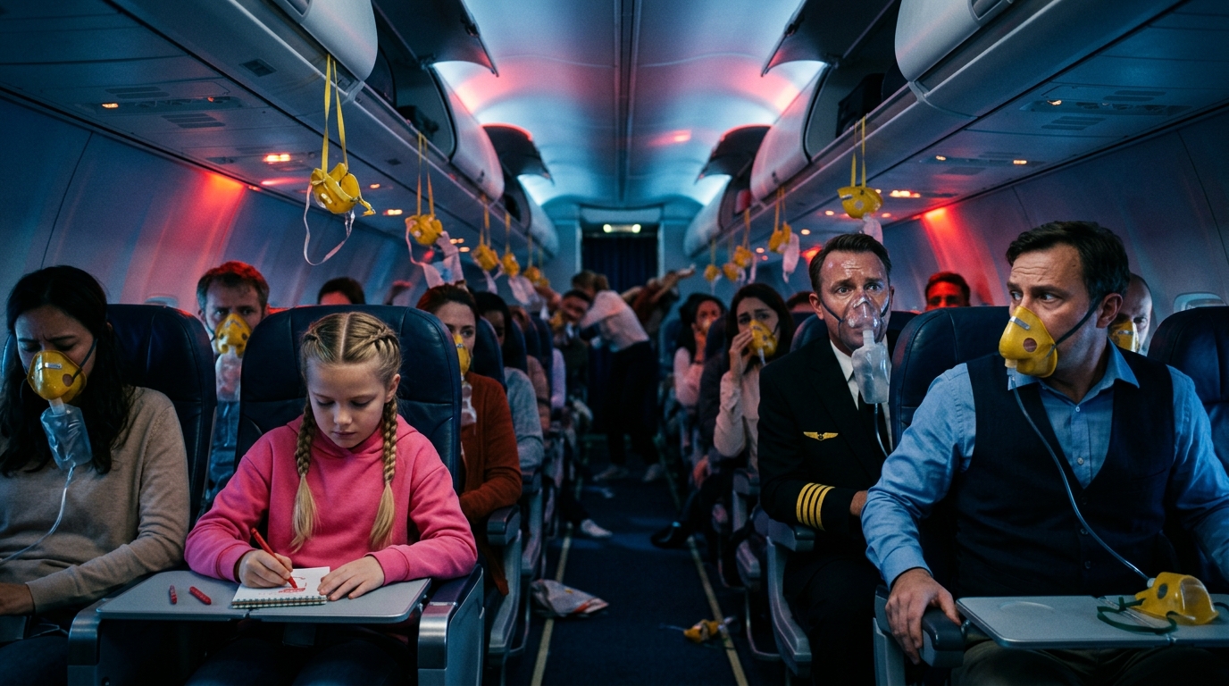 Csak egy gyerek volt a 12F ülésen… Amíg a hívójele nem késztette az F-22-esek pilótáit a vigyázzállásra Úgy nézett ki, mint bármelyik másik egyedül utazó gyerek, csendben bekuckózva a 12F ülésre – mígnem egy légiutas-kísérő, miután ellenőrizte a beszállókártyáját, félúton megállt, és odahajolt, hogy valami sürgős dolgot súgjon a kapitánynak. Pillanatokon belül kimondatlan feszültség terjedt el a kabinban. Az utasok egymás után kezdték érzékelni: ez a repülés nem normális… egyáltalán nem. – Komoly motorhiba van! – kiáltotta Sarah Chin kapitány, hangja alig törte át a pilótafülke-riasztók éles, szüntelen jajveszékelését. Sarah tizenkét évet töltött az égen, viharokban, rendszerhibákban és nagynyomású vészhelyzetekben navigált – de soha semmi sem érződött így. A kormányoszlop hevesen megrándult a szorításában, minden mozdulatának vad, mechanikus erővel ellenállva. – Ez rossz… nagyon rossz – motyogta Mike Torres első tiszt, tágra nyílt szemmel a műszerfalra szegezve tekintetét. Ujjai olyan erősen szorították a bilincset, hogy az ujjpercei kísértetiesen fehérek lettek, az egész teste merev volt a feszültségtől. A repülőgép nem csak a szokásos turbulencia miatt zörgött – ez valami mélyebb, veszélyesebb dolog volt. Az egész törzs megremegett, mintha 11 750 méter magasan szakadna szét a levegőben. Még a szél hangja is megváltozott, egy üres, rohanó üvöltéssé változott, amitől minden képzett pilóta gerincén végigfutott a hideg.  – A kettes hajtómű leáll – kiáltotta Mike remegő hangon, mielőtt döbbent hitetlenkedésbe fulladt. – Ne – várj! Az egyes hajtómű is leáll! Mindkét oldalon veszítünk a tolóerőből! Sarah egy pillanatot sem vesztegetett. Kényszerítette magát, hogy abbahagyja a kormány birkózását, és a rádió után nyúlt, a kiképzése a helyére kattant, és elnyomta a mellkasába hasító félelmet. – Mayday, Mayday, Mayday – adta közbe Chin kapitány, hangja feszült és kontrollált a körülötte lévő káosz ellenére. – Chicago Center, itt a United 1847, vészhelyzetet hirdetnek. Több hajtómű meghibásodott, és gyorsan veszítünk a magasságból.  A hívás lökéshullámként csapódott be a NORAD regionális parancsnoki központjába, megzavarva a műveletek állandó ritmusát.  – Most azonnal szemmel akarom tartani azt a repülőgépet – parancsolta James Parker ezredes.