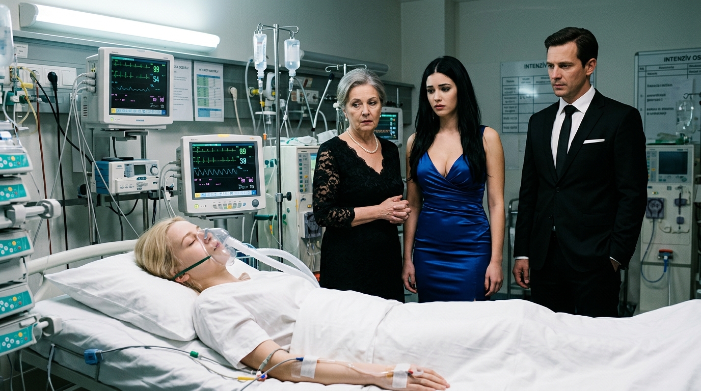 A feleség balesetet színlelt, hogy felfedje férje valódi arcát, és amit látott, majd tett a férjével, az mindenkit sokkolt.  Az oxigénmaszk eltakarta az arcát, a készülékek egyenletes, monoton jeleket adtak. Mindenki biztos volt benne – súlyos állapotban van, alig élte túl a balesetet. De valójában nem történt baleset. A nő mindent maga szervezett. Az elmúlt hónapokban megváltozott a férje viselkedése vele szemben. Mindig későn ért haza, jelszót állított be a telefonján, és gyakran utazott „üzleti útra”. A gyanú elfojtotta. Úgy döntött, kideríti, ki is valójában a mellette álló férfi. Közeli barátnője, az orvos beleegyezett, hogy segít neki. Amikor a férfi meghallotta, mi történt a feleségével, azonnal kórházba rohant, de az orvos „becsapta” őt, mondván, hogy az állapota rendkívül súlyos, a nő kómában van, és a kórházi jelenléte értelmetlen – ha bármilyen hír érkezik, értesíteni fogják. A „baleset” másnapján a férj ismét kórházba ment. Az orvos komoly arckifejezéssel fogadta a folyosón.  – Sajnálom… A felesége már nem fog felébredni a kómából. A szervezete már nem bírja tovább. Fel kell készülni a legrosszabbra.  Az orvos könnyekre, kétségbeesésre, talán sikolyokra számított.  De ehelyett a férfi hangulata észrevehetően javult, és mosolyogni kezdett. – Értem… – mondta túl nyugodt hangon. Ebben a pillanatban minden világossá vált. Néhány óra múlva visszatért a kórházba. Ezúttal nem volt egyedül. Egy élénk ruhás fiatal nő állt mellette – a szeretője –, és szerető édesanyja is velük volt. Mindhárman nagyon jókedvűek voltak, még a folyosón is nevettek. – Hamarosan minden a miénk lesz – suttogta a szeretője. – A lakás sokat ér. – Eladjuk, aztán külföldre megyünk – válaszolta a férfi, majd beléptek a szobába. A készülékek továbbra is egyenletesen szóltak, a nő mozdulatlanul feküdt az ágyon. 😥😥 „Nos, drágám” – mondta mosolyogva a férj, és belépett az ágyba. „Valószínűleg nem fogsz hallani, de az élet megy tovább.” A szerető odalépett a férfihoz, és halkan azt mondta: — Hagyd már békén. Ebben a pillanatban a készülék hangja hirtelen megváltozott. Amikor a nő mindezt meghallotta, kinyitotta a szemét, és mindenki megdöbbent. Levette az oxigénmaszkot az arcáról, és ami ezután történt, az az egész kórházat megdöbbentette.