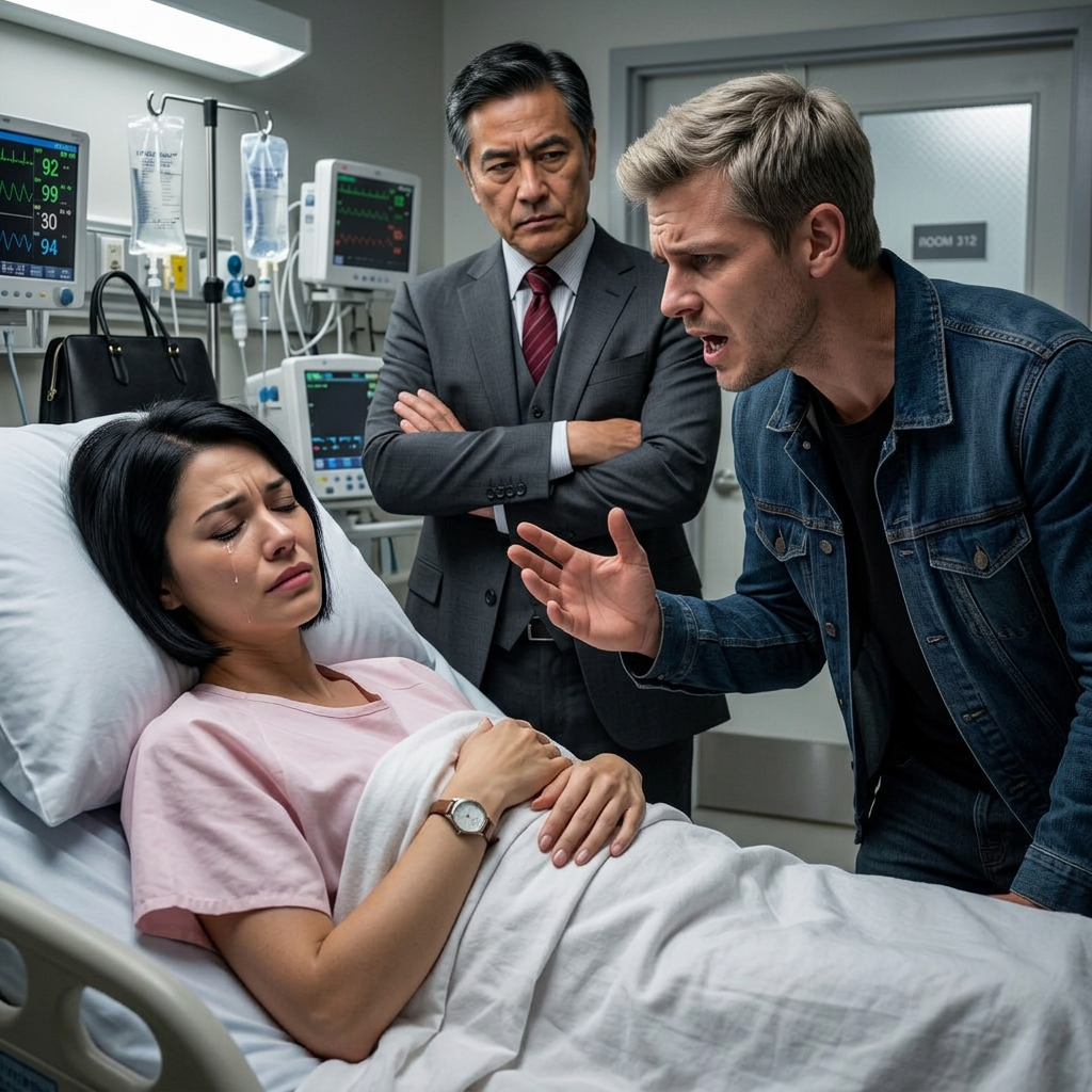 J’ai accouché la nuit où j’ai découvert l’infidélité de mon mari — son père a fait en sorte que la vérité ne s’arrête pas à moi.