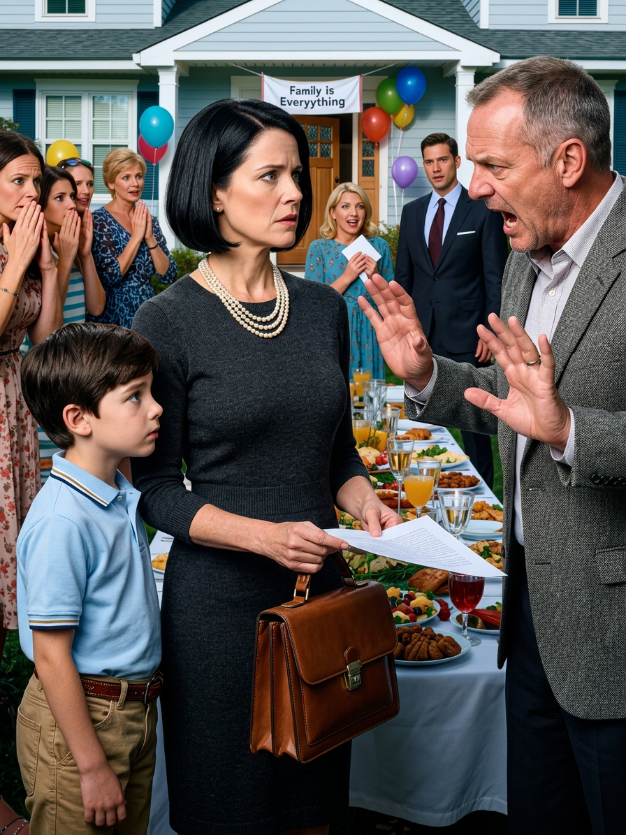 Quand j’ai dit à mon père que je ne pouvais pas garder l’enfant de ma sœur, il m’a fracassé une chaise sur la mâchoire. Maman a regardé et a dit : « Tu l’as bien cherché, sale truie. » J’ai saigné en silence, puis je me suis souvenue du nom qui figurait secrètement sur l’acte de propriété de leur précieuse maison. Six mois plus tard, j’ai signé les papiers sans faire de bruit. Le jour où l’avis d’expulsion est arrivé, ma sœur a laissé tomber son mimosa, papa est devenu livide et maman m’a enfin appelée, hurlant pour une fois.