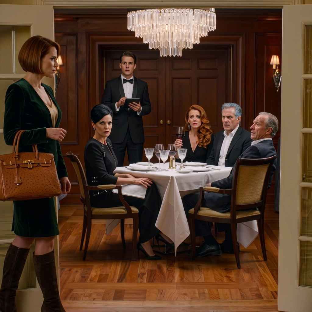 Mes parents avaient déjà terminé leur repas d’anniversaire quand je suis arrivée. Maman a souri : « Oh ? Tu es en retard. Tu peux régler l’addition ? » Ma sœur a ri : « Toujours aussi distraite ! » J’ai appelé le gérant, et soudain, leur expression a changé…