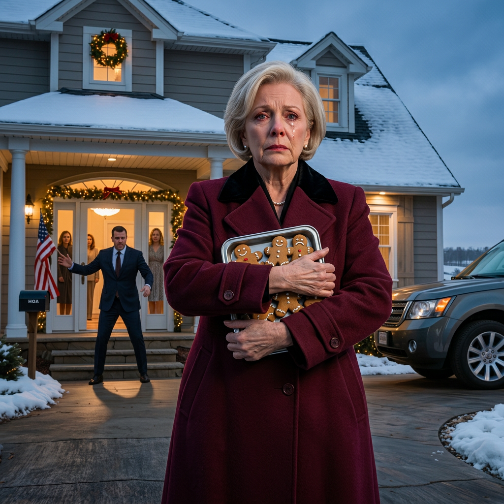 Mon fils m’a dit que je n’étais pas la bienvenue à son dîner de Noël, car la riche famille de sa femme se sentirait mal à l’aise en présence de quelqu’un comme moi. Assise à la terrasse d’un café, j’ai dépensé mes dix derniers dollars pour offrir un café à une femme qui grelottait de froid. En s’éloignant, elle m’a tendu un morceau de papier. Mes mains tremblaient à la lecture…